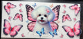 Poodle butterfly
