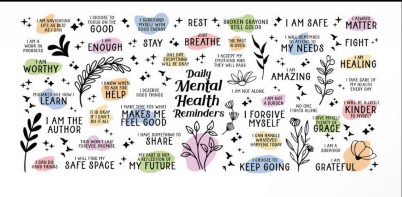 Daily mental health reminders