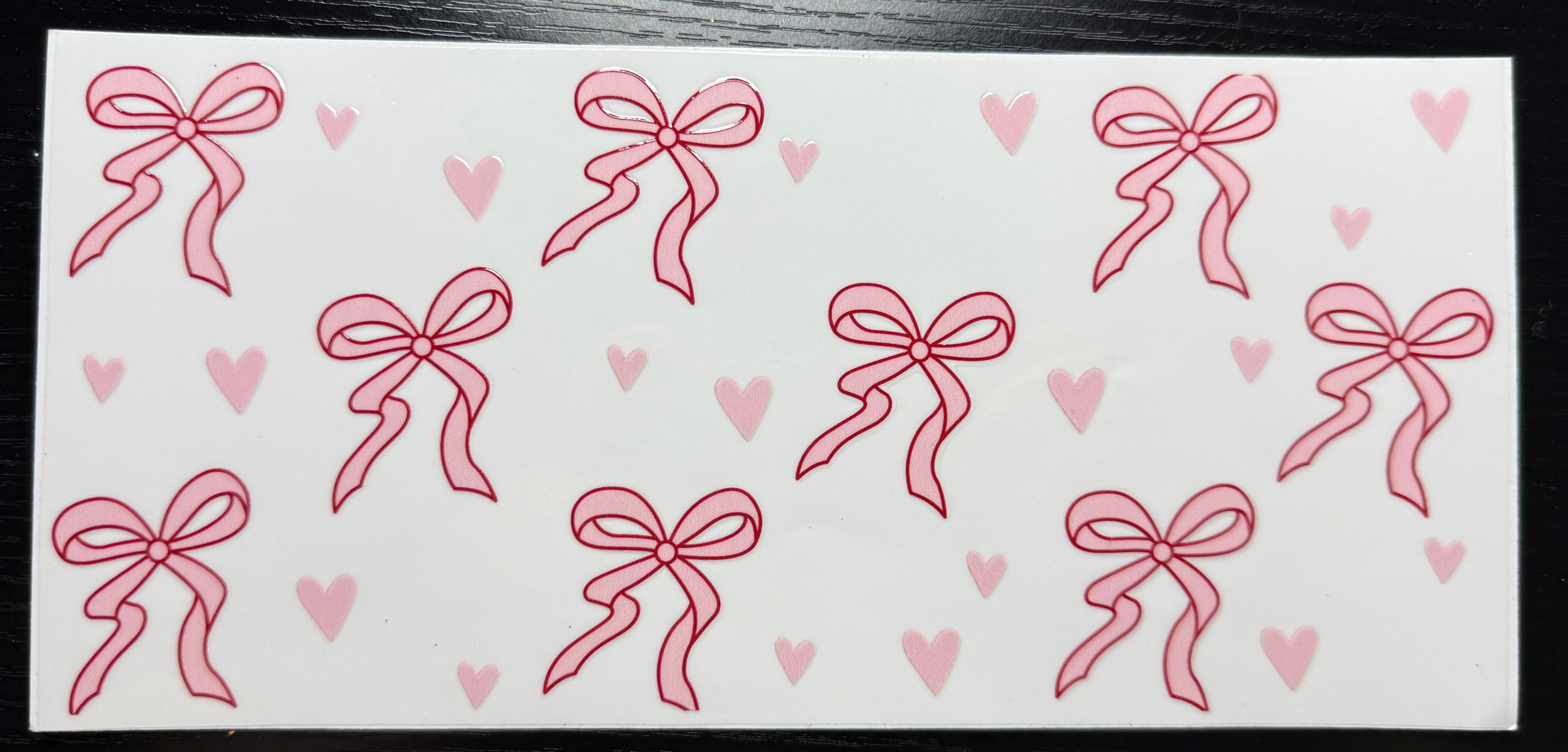 Pink bows