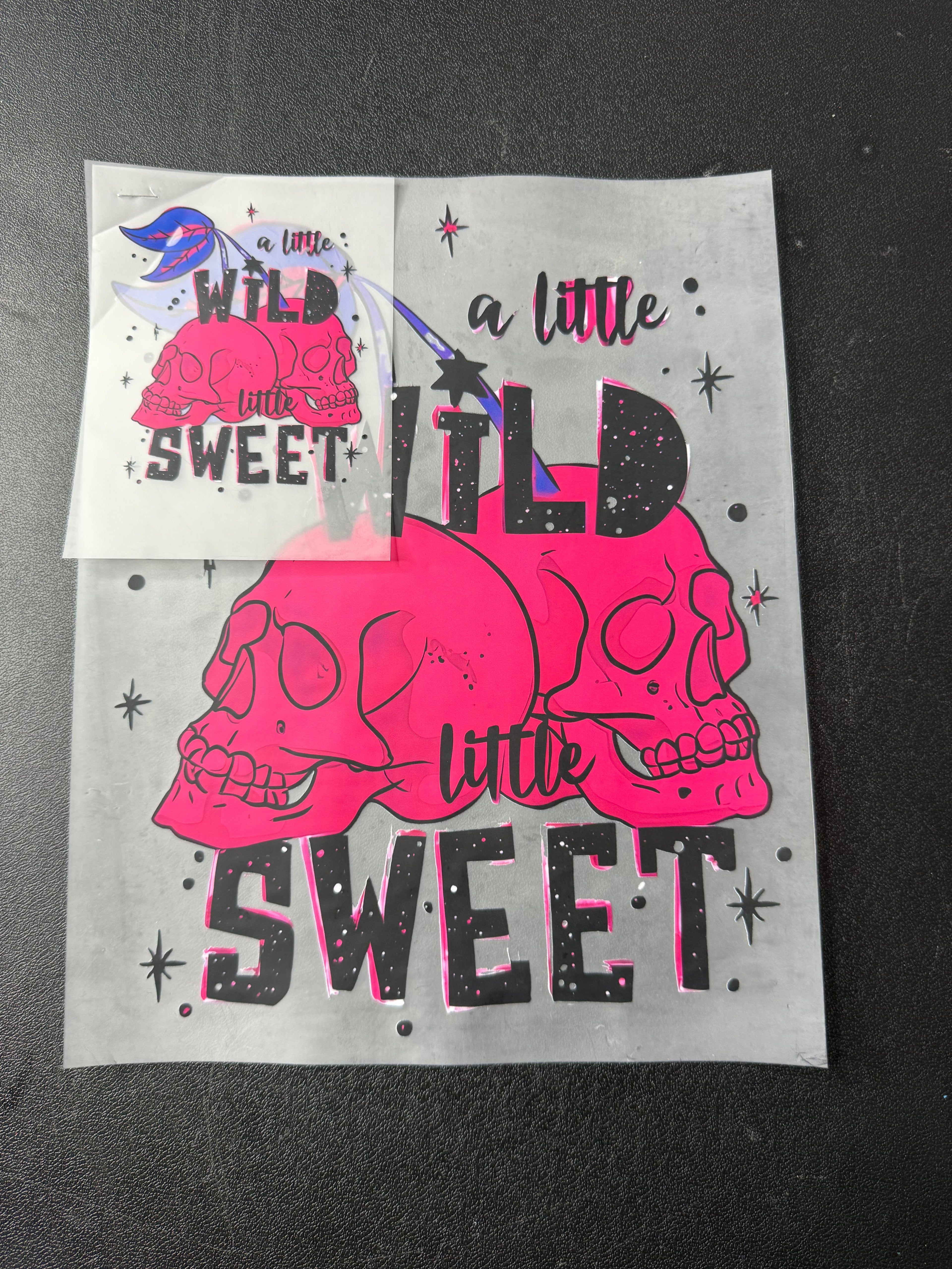Little wild little sweet w/pocket size