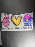 Peace love TB