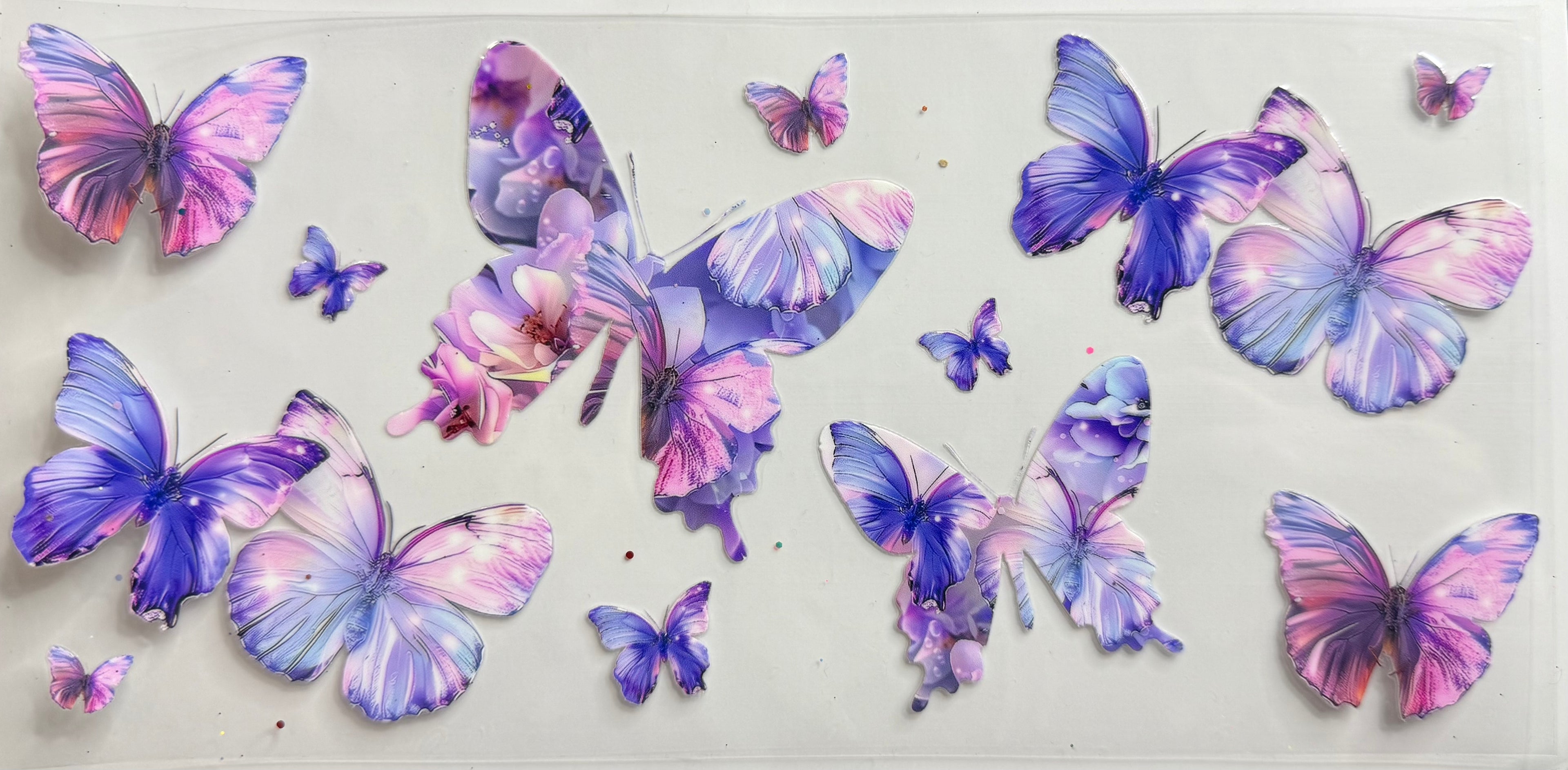 Purple butterflies