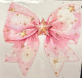 Star pink bow