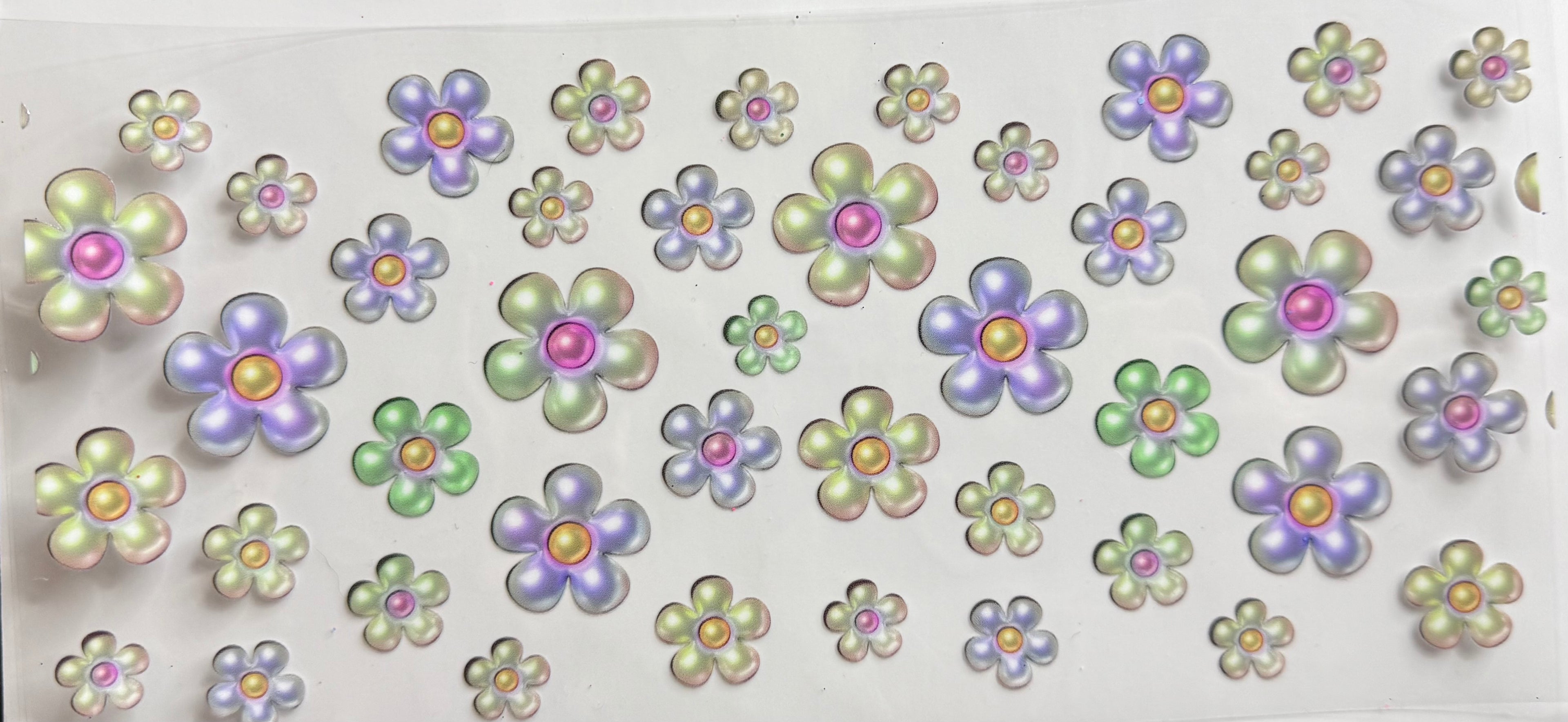 Puff flowers