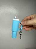 Tumbler Chapstick Holder Keychain