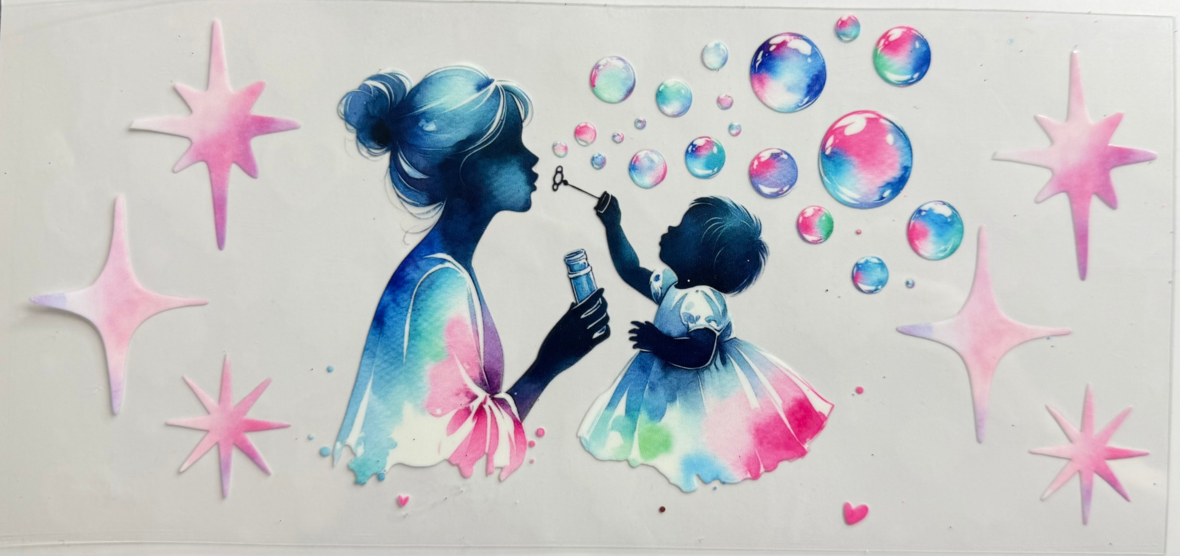 Mama and baby bubbles