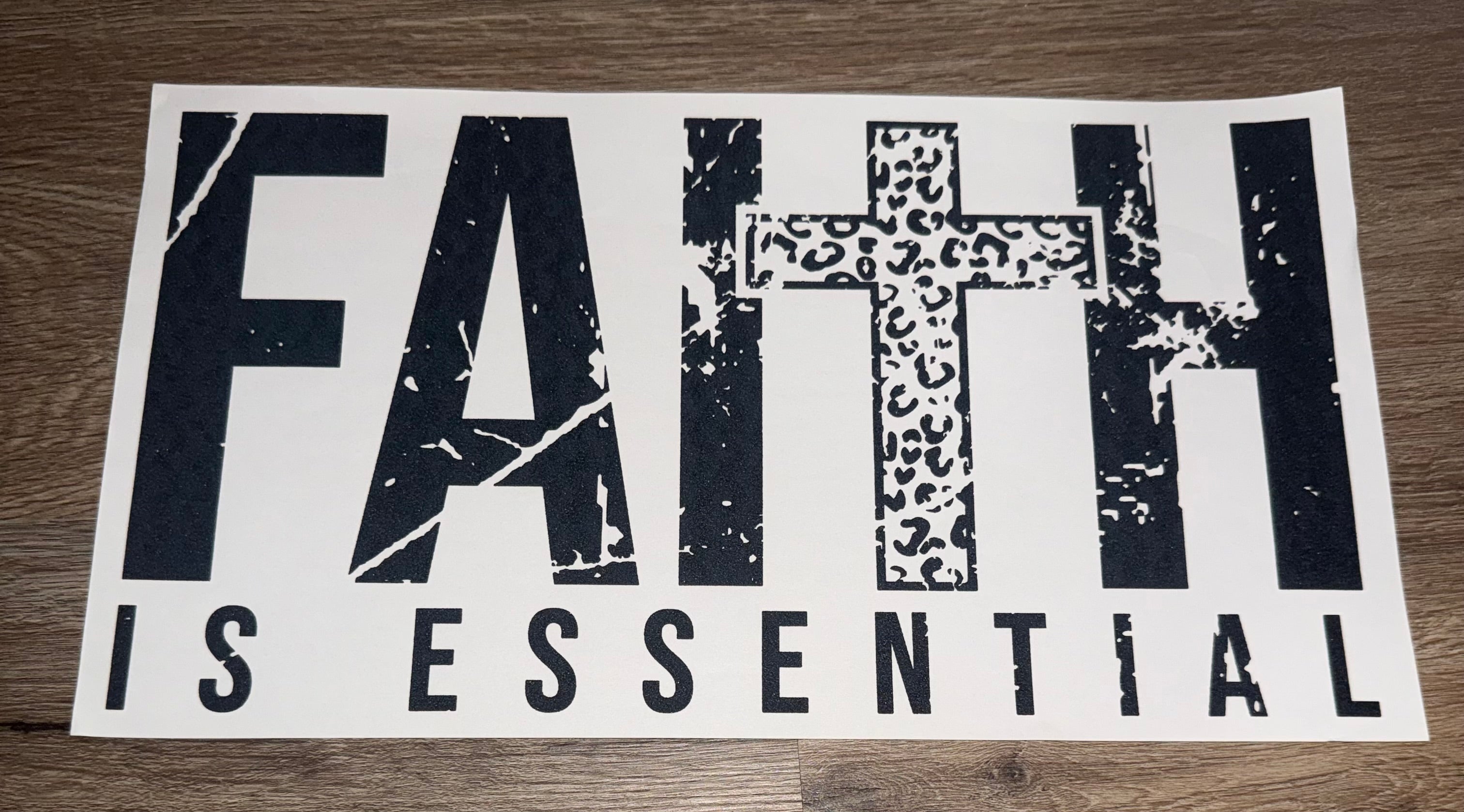 Faith is essential