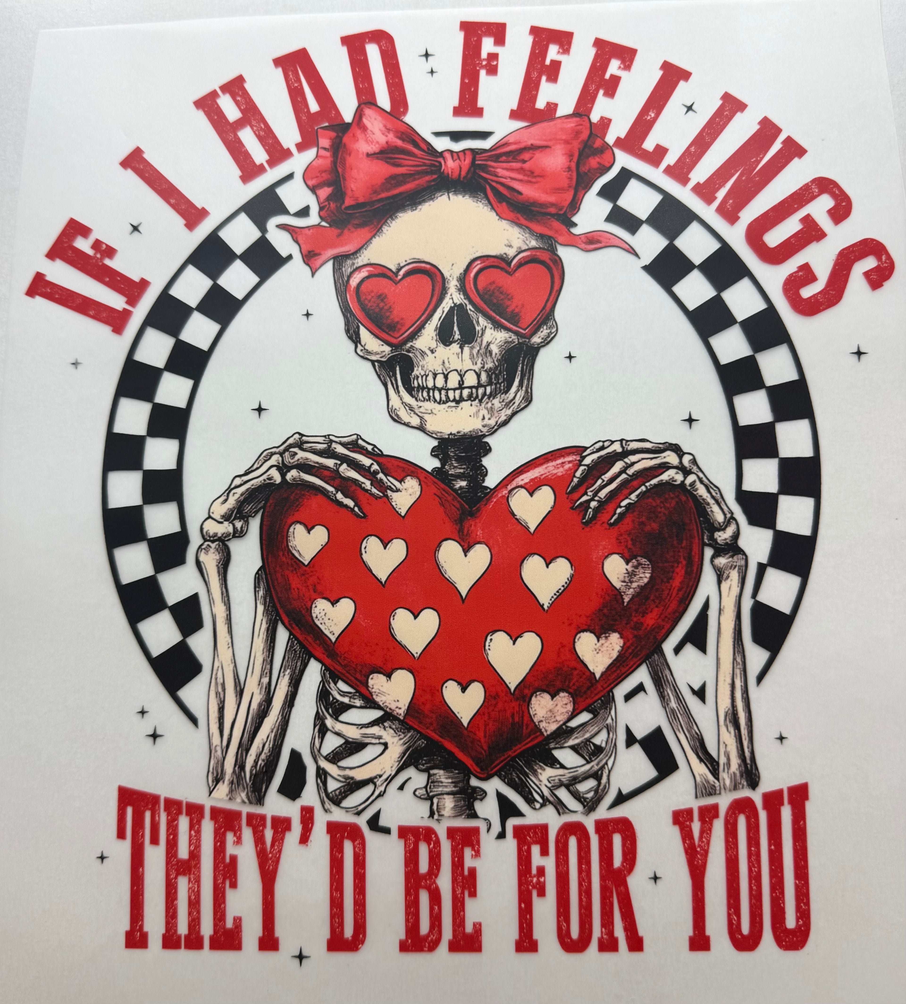 If I had feelings they’d be for you