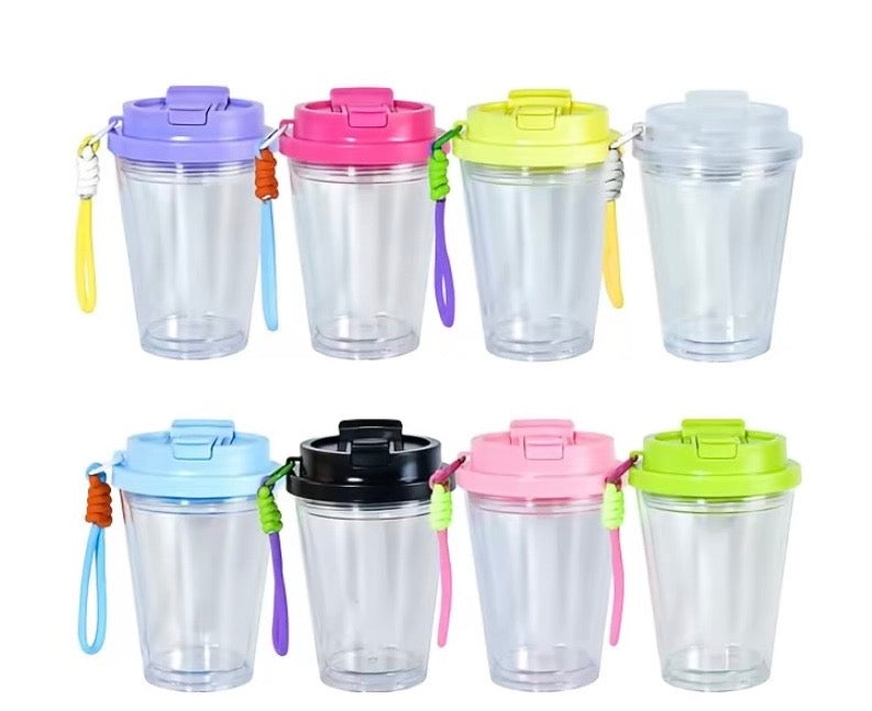12oz tapered w/ colored lid