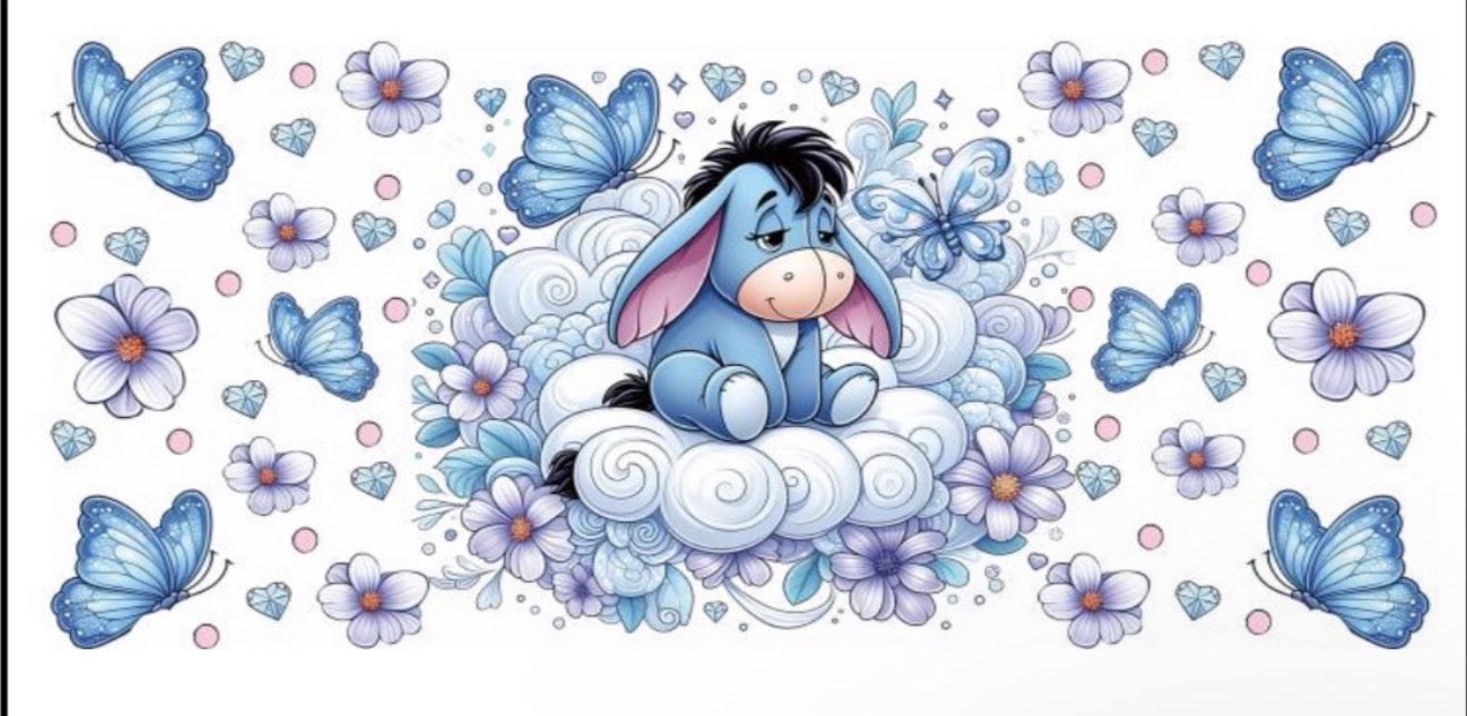 Blue butterfly guy