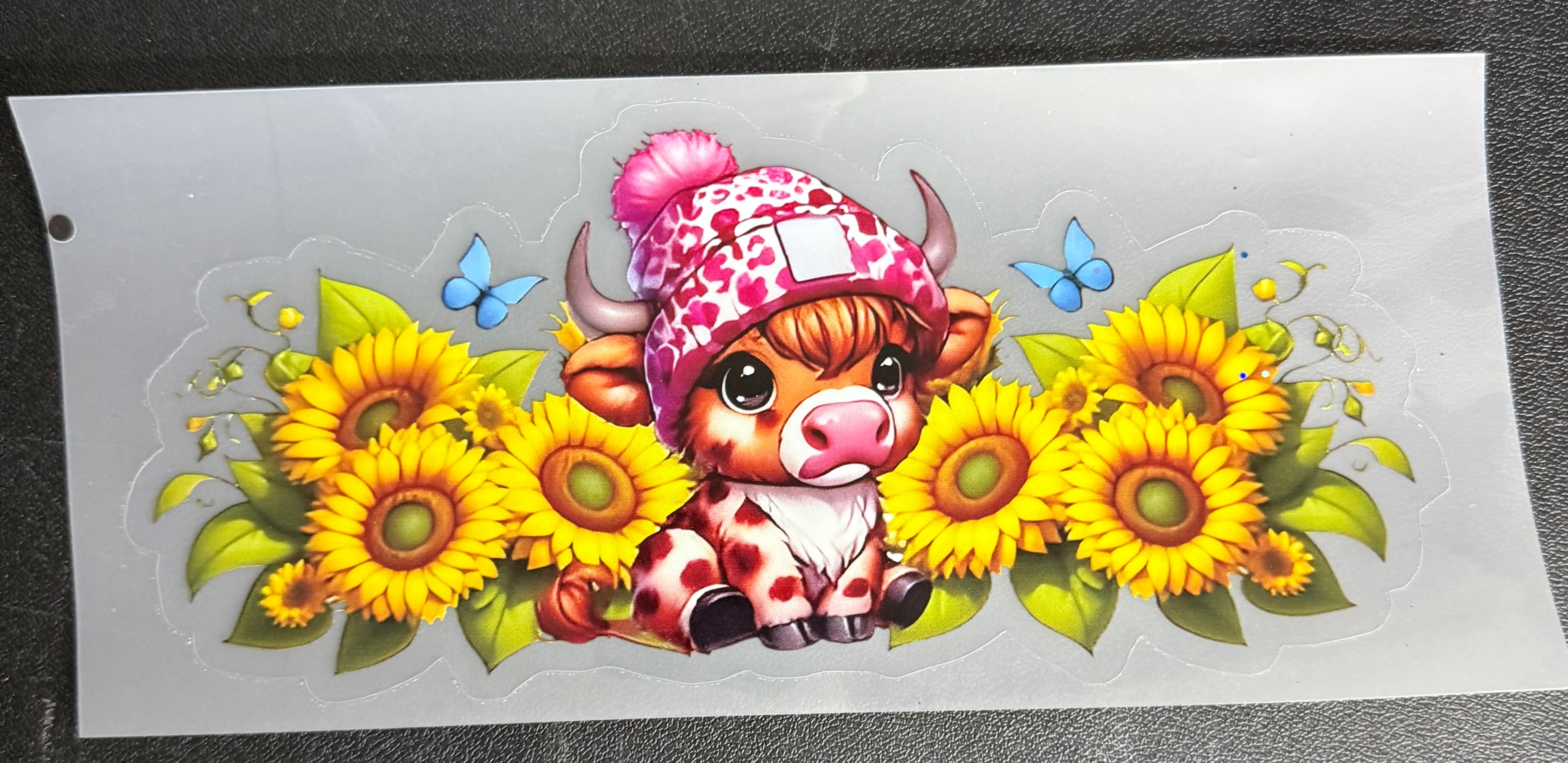 Pink cow hart cow