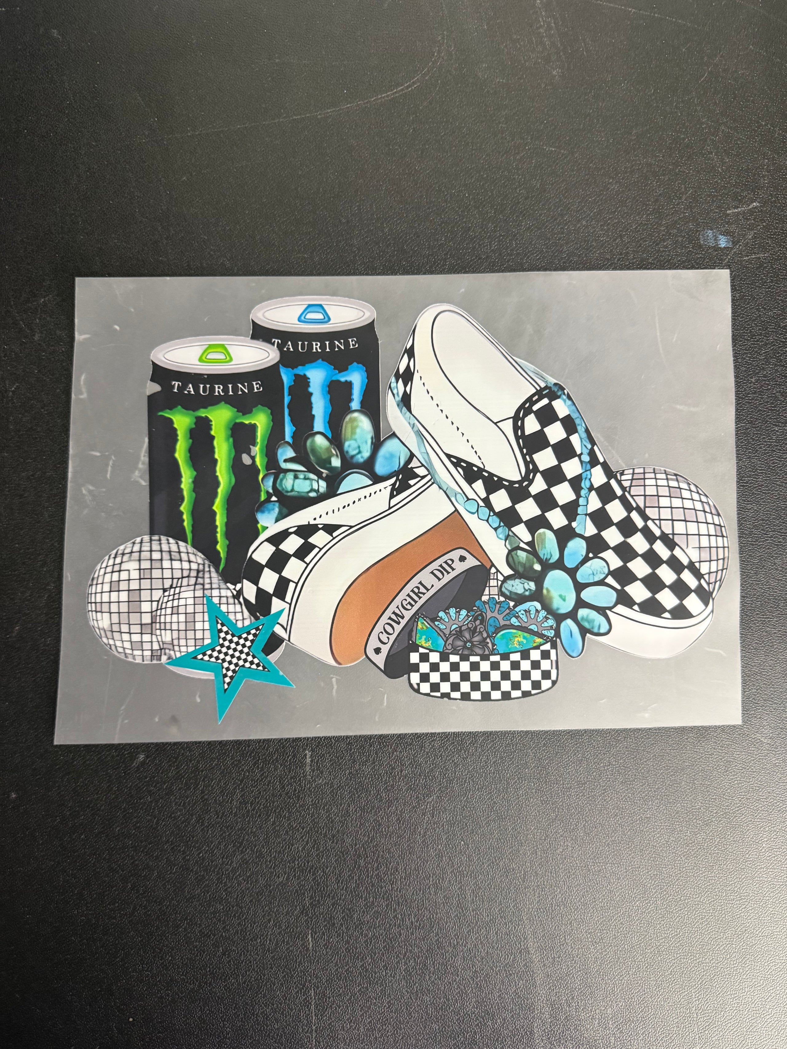 Shoes and drinks
