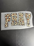 Pray - leopard print
