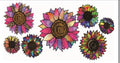 Leopard sunflowers