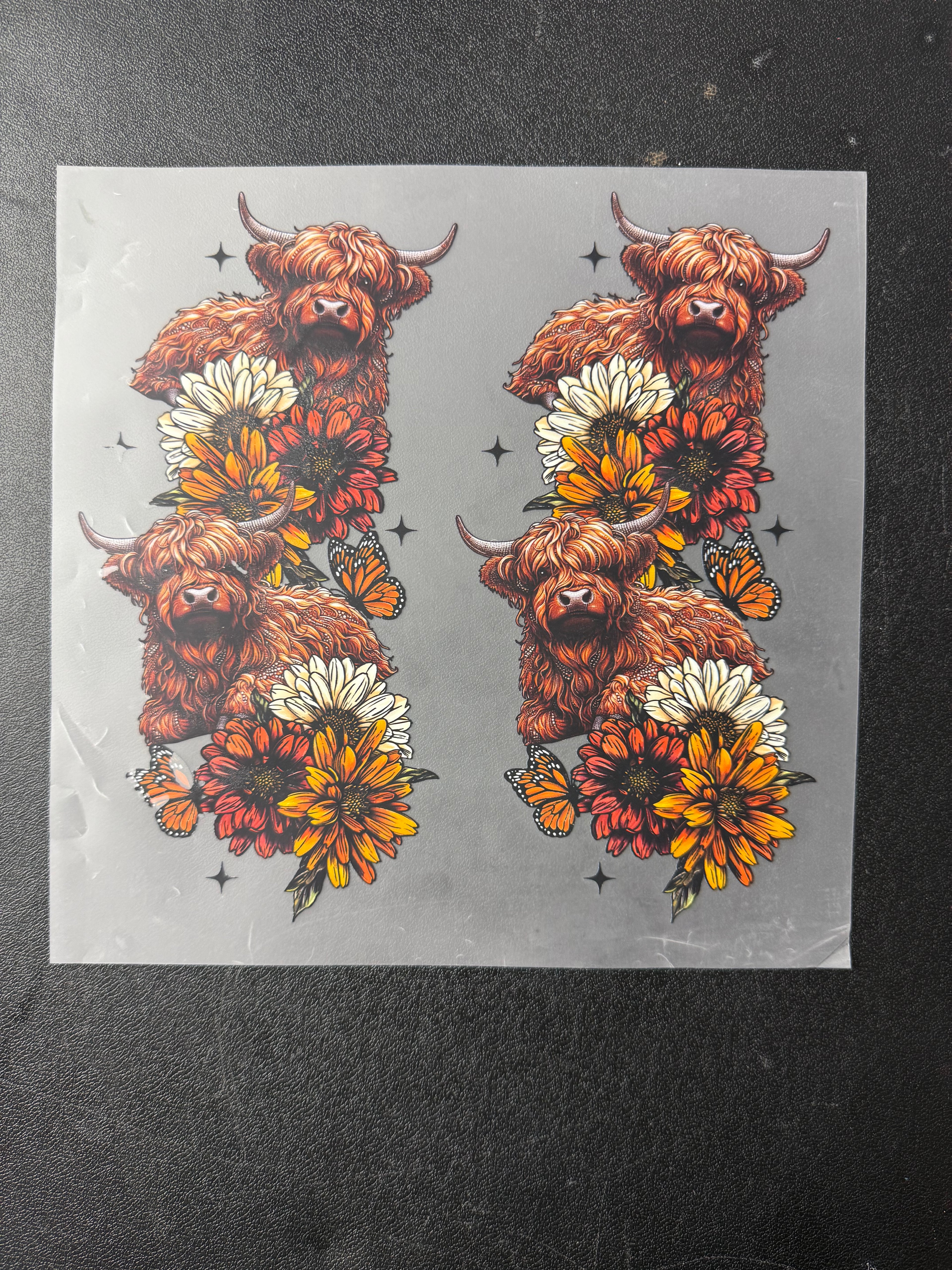 Floral Cow