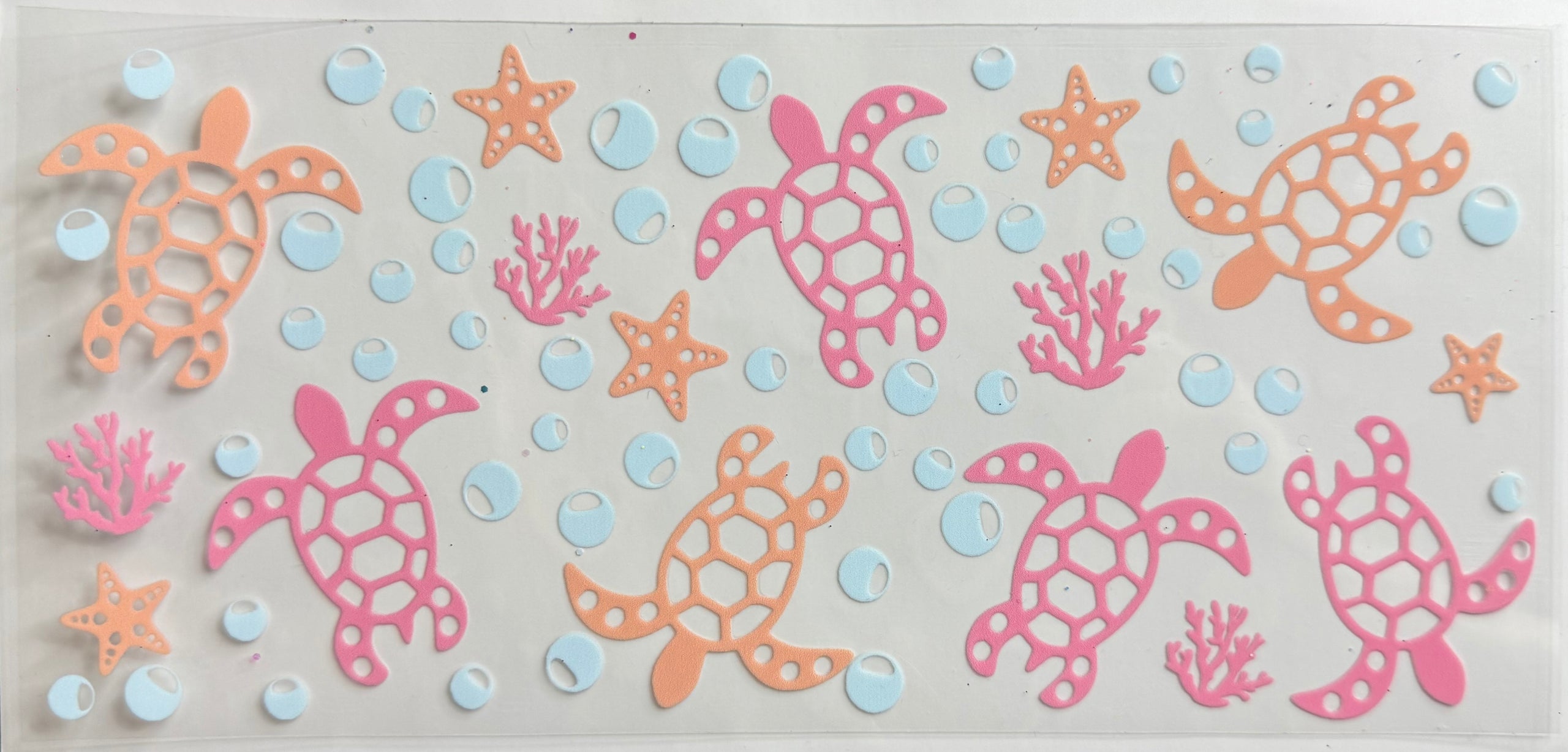 Colorful turtles