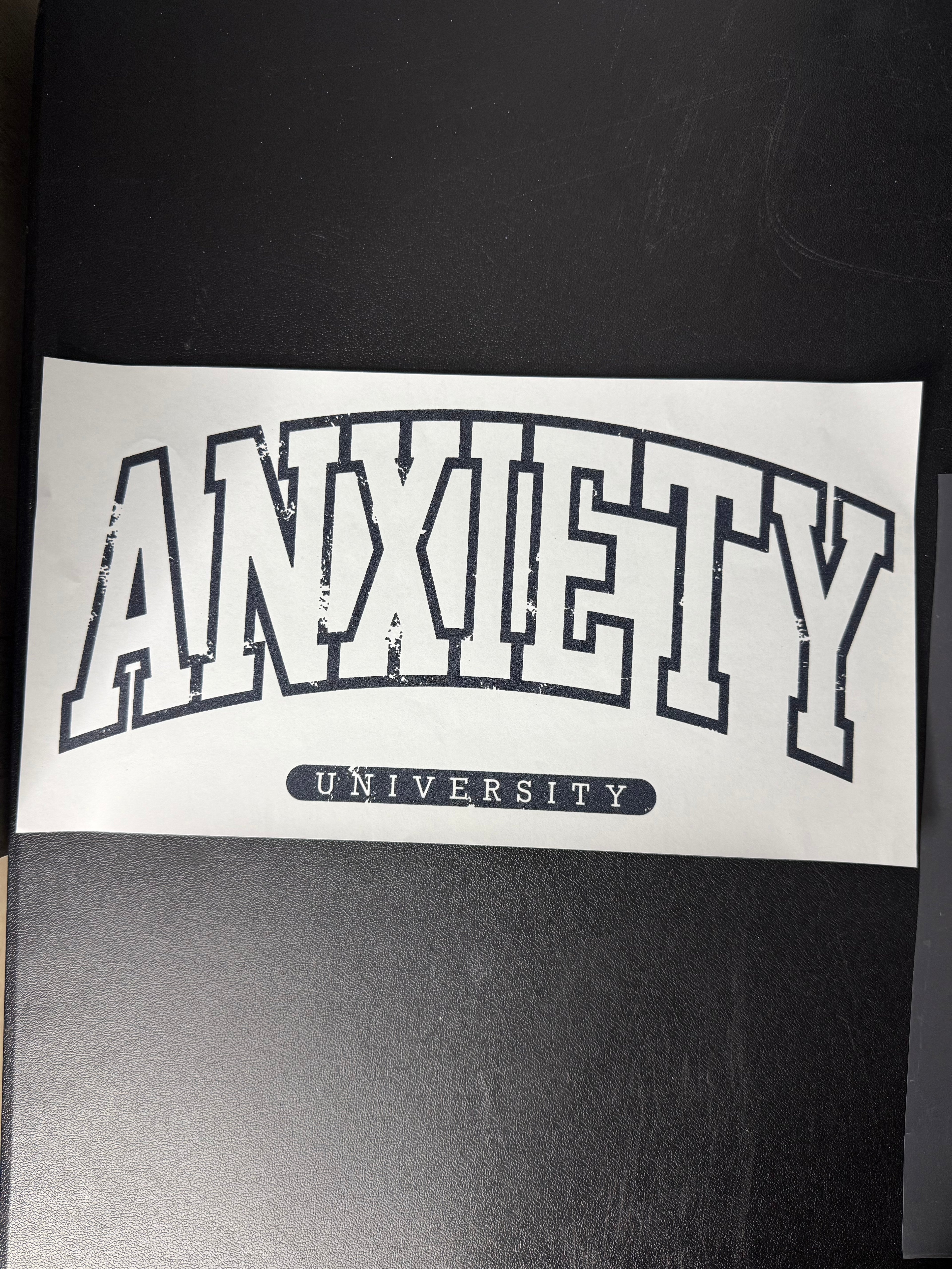 Anxiety university