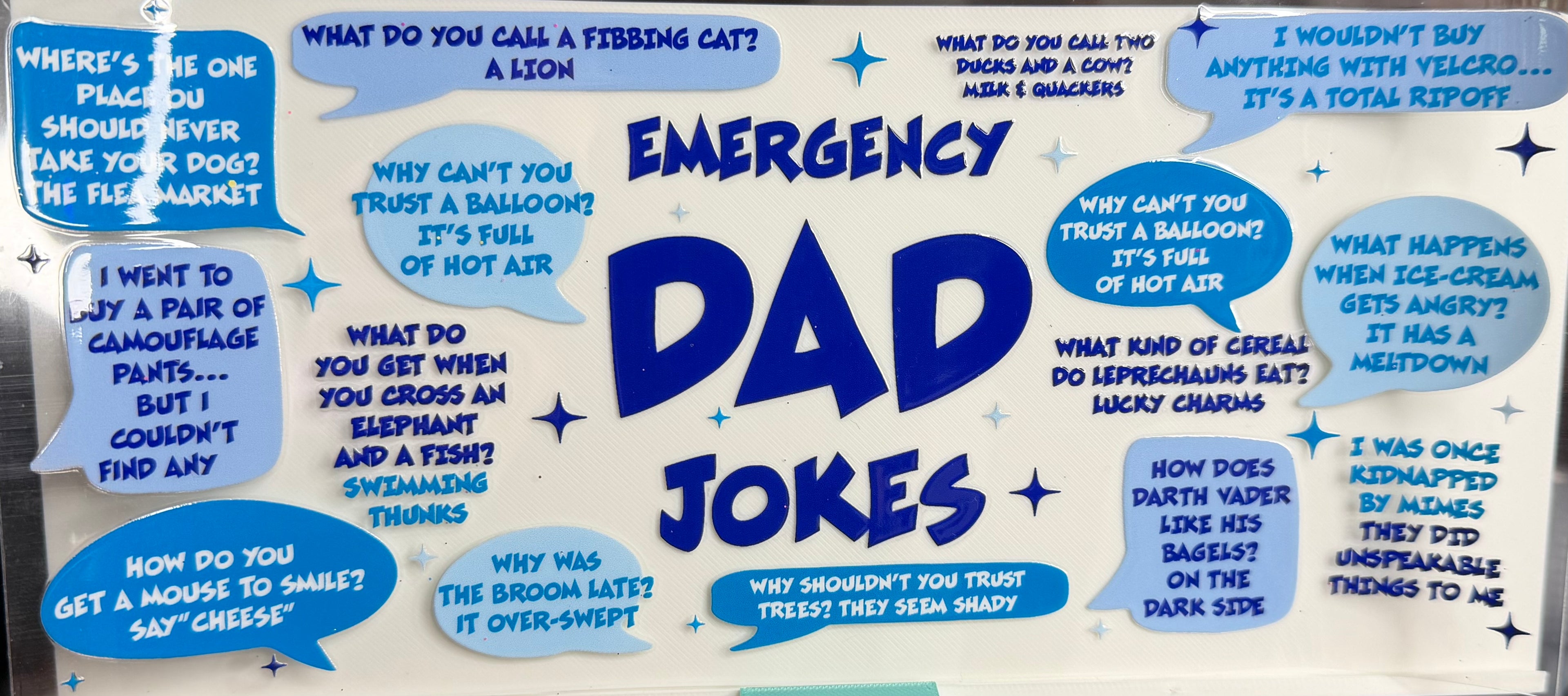 Emergency dad jokes