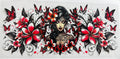 Floral Tattoo girl