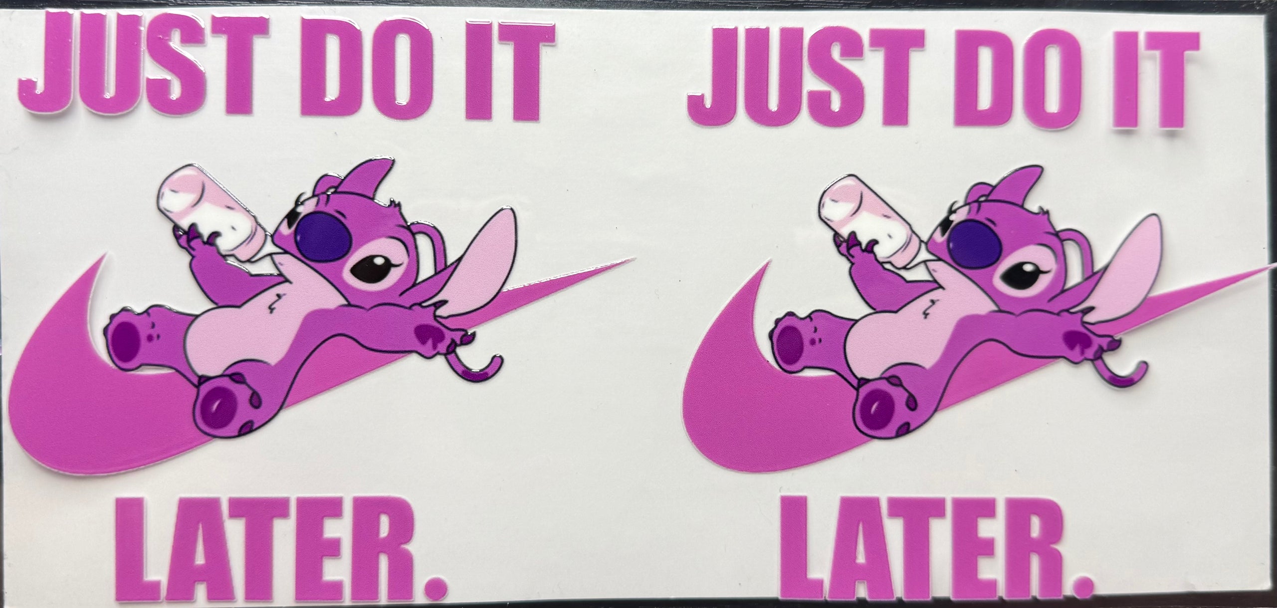 Just do it later - Pink