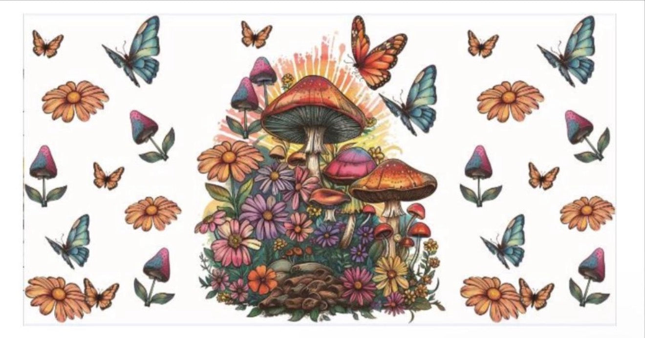 Mushies and butterflies