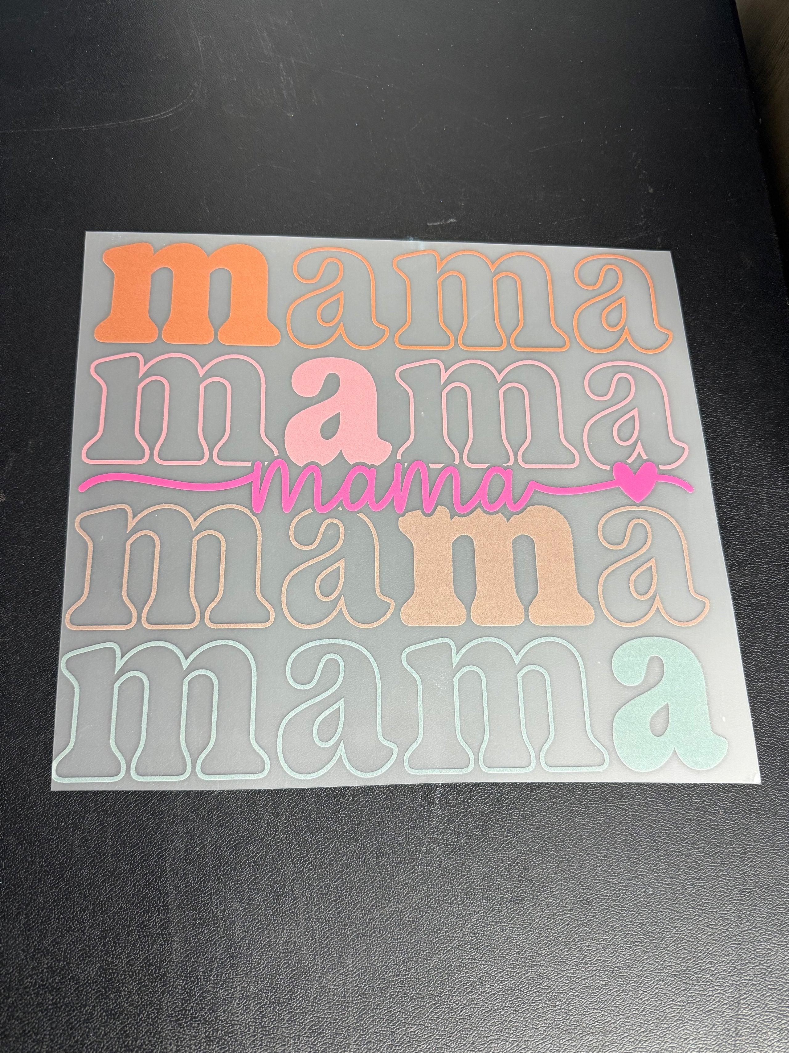 Mama bubble font
