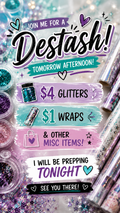 GLITTER CLAIMS ADD 1 PER CLAIM