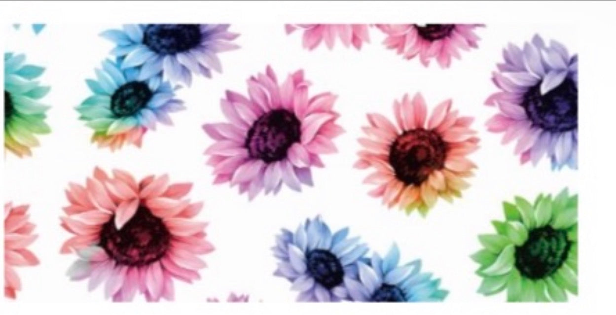 Watercolor sunflowers
