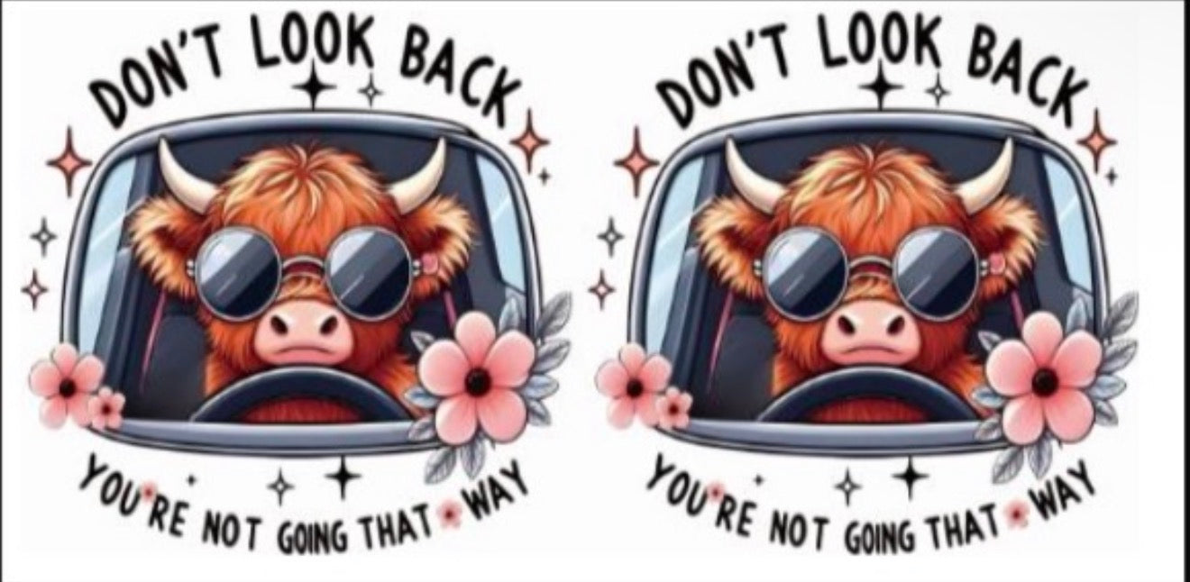 Don’t look back you’re not going that way