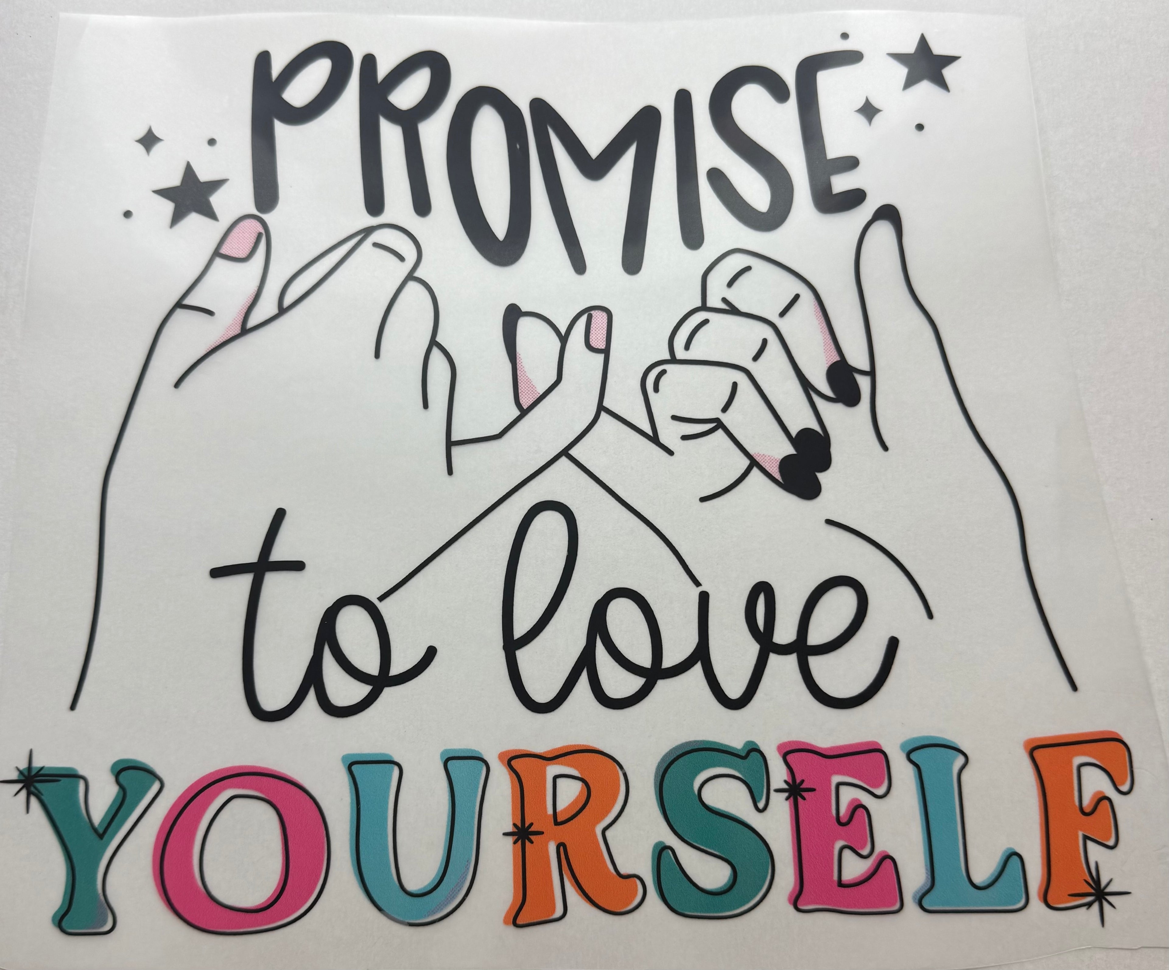 Promise to love yourself