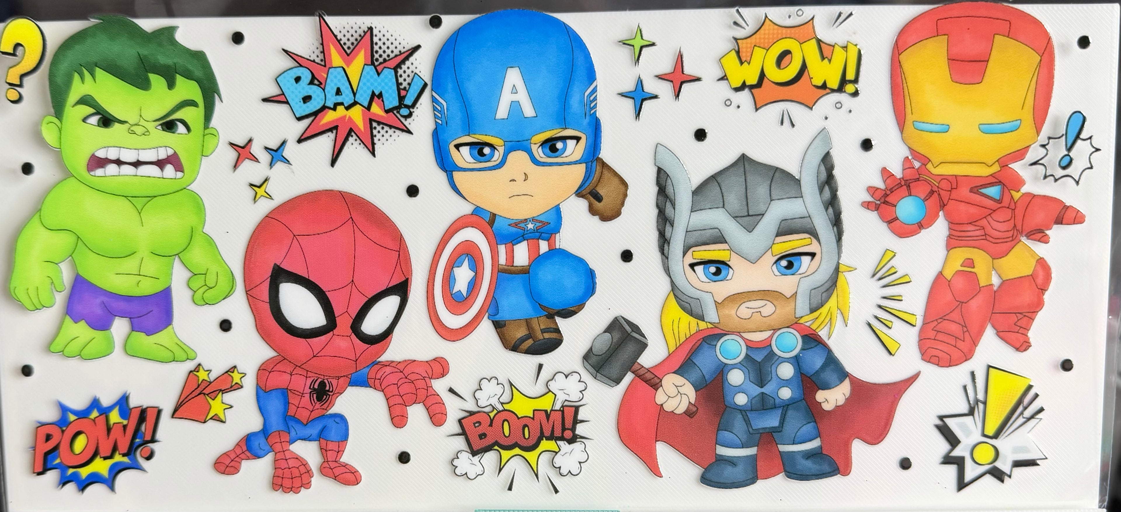 Bam! Wow! Boom!