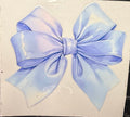 Light blue bow