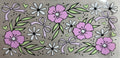 Pink bows and flowers