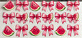 Watermelon bows