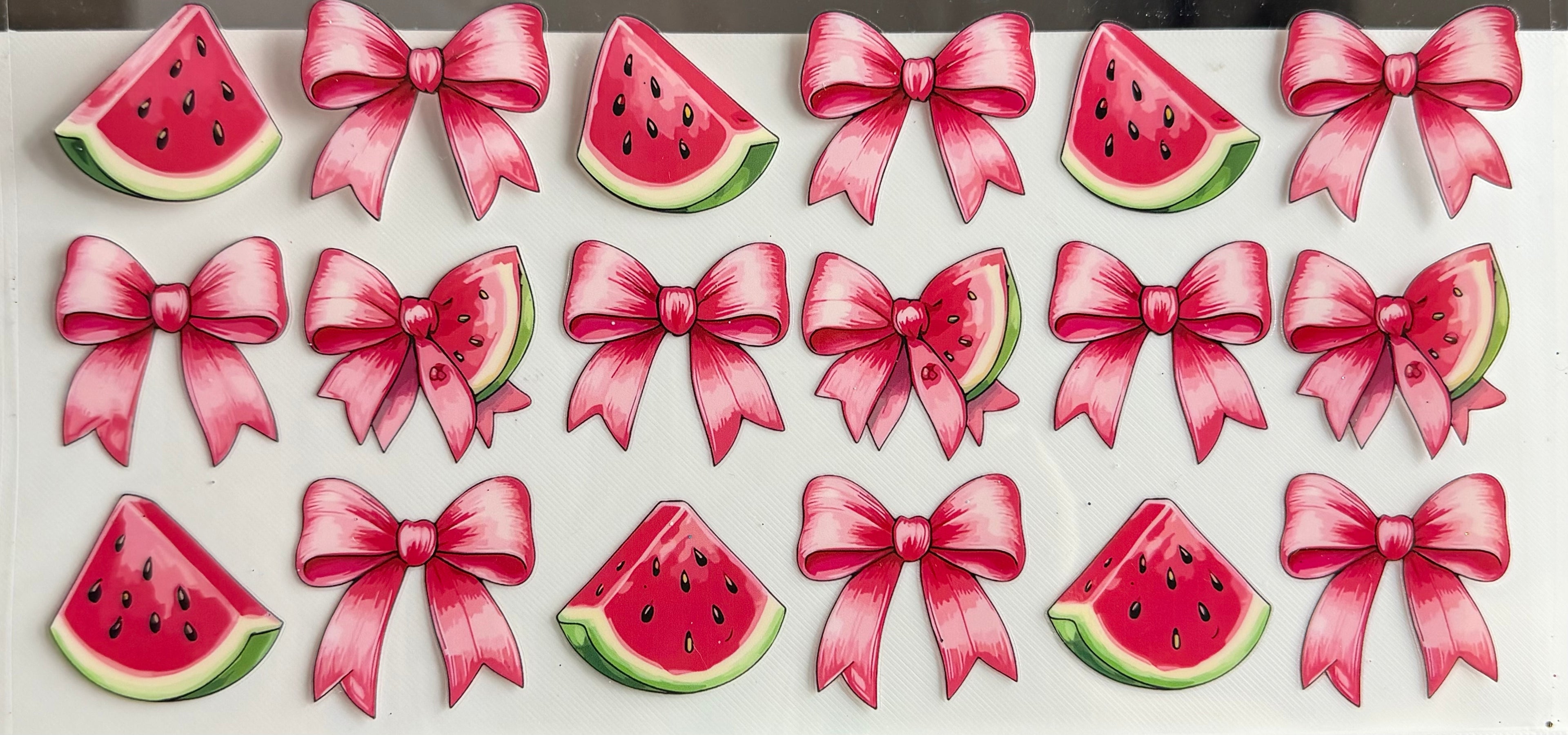 Watermelon bows