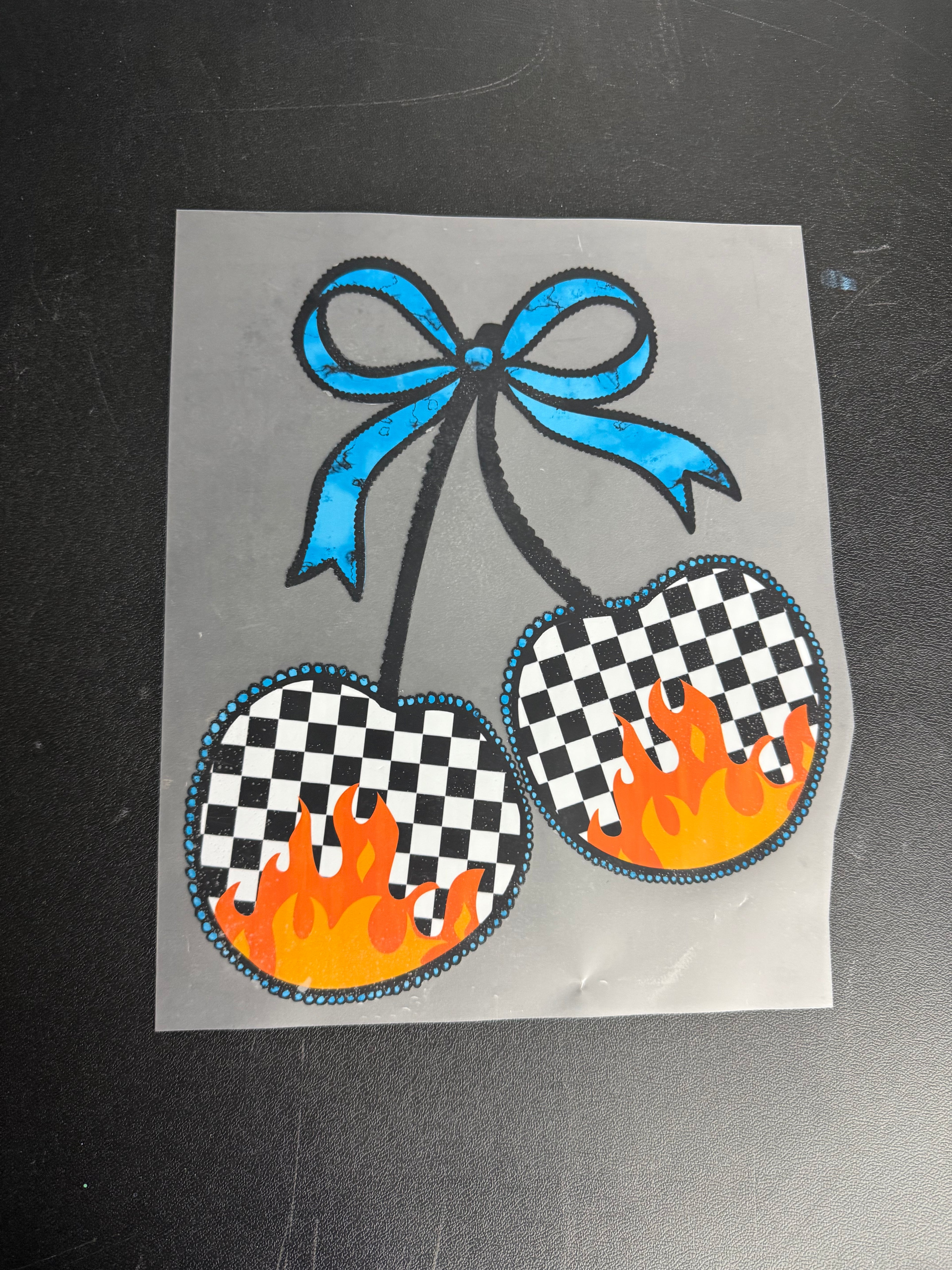 Checkered cherries