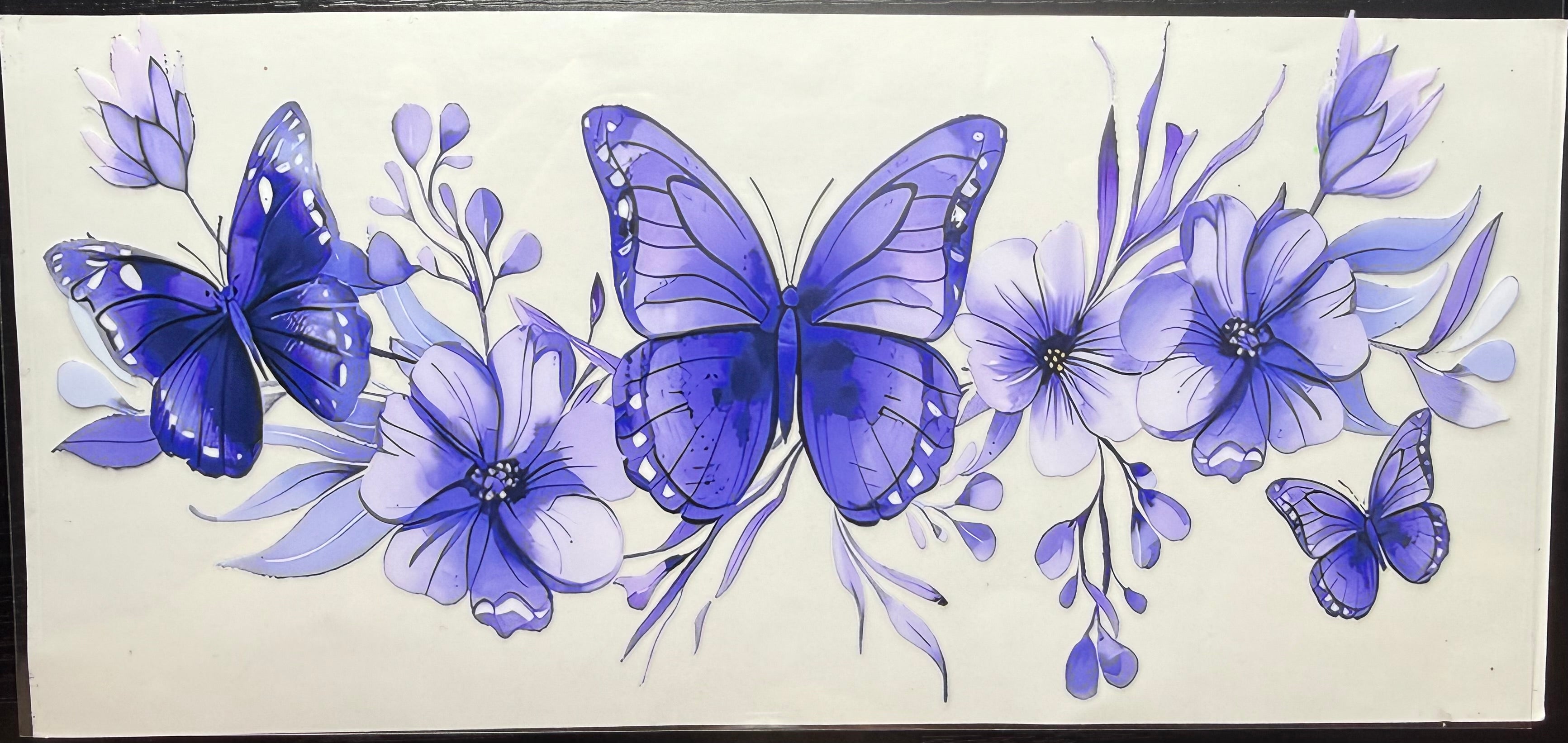 Purple Butterflies