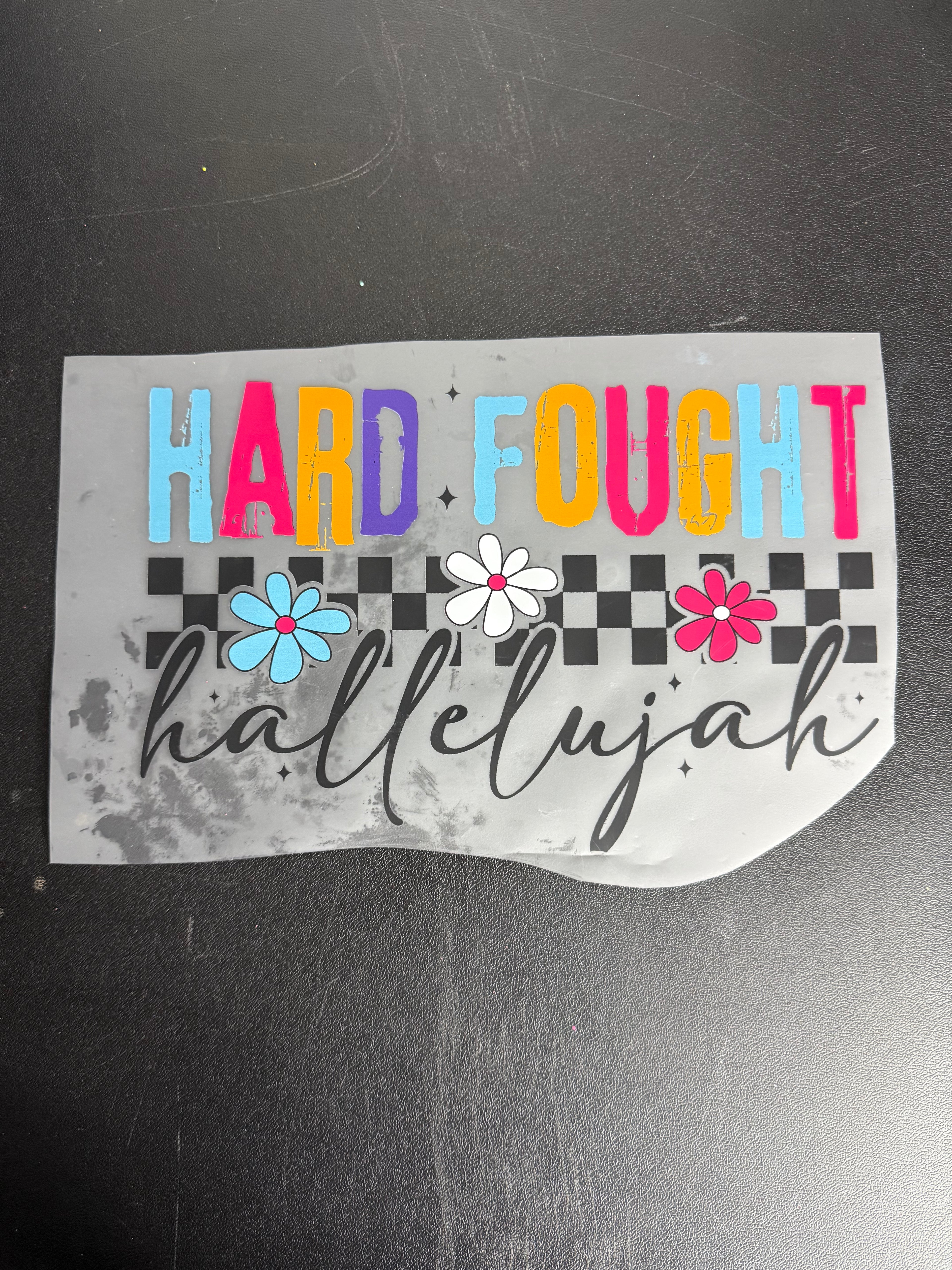 Hard fought hallelujah