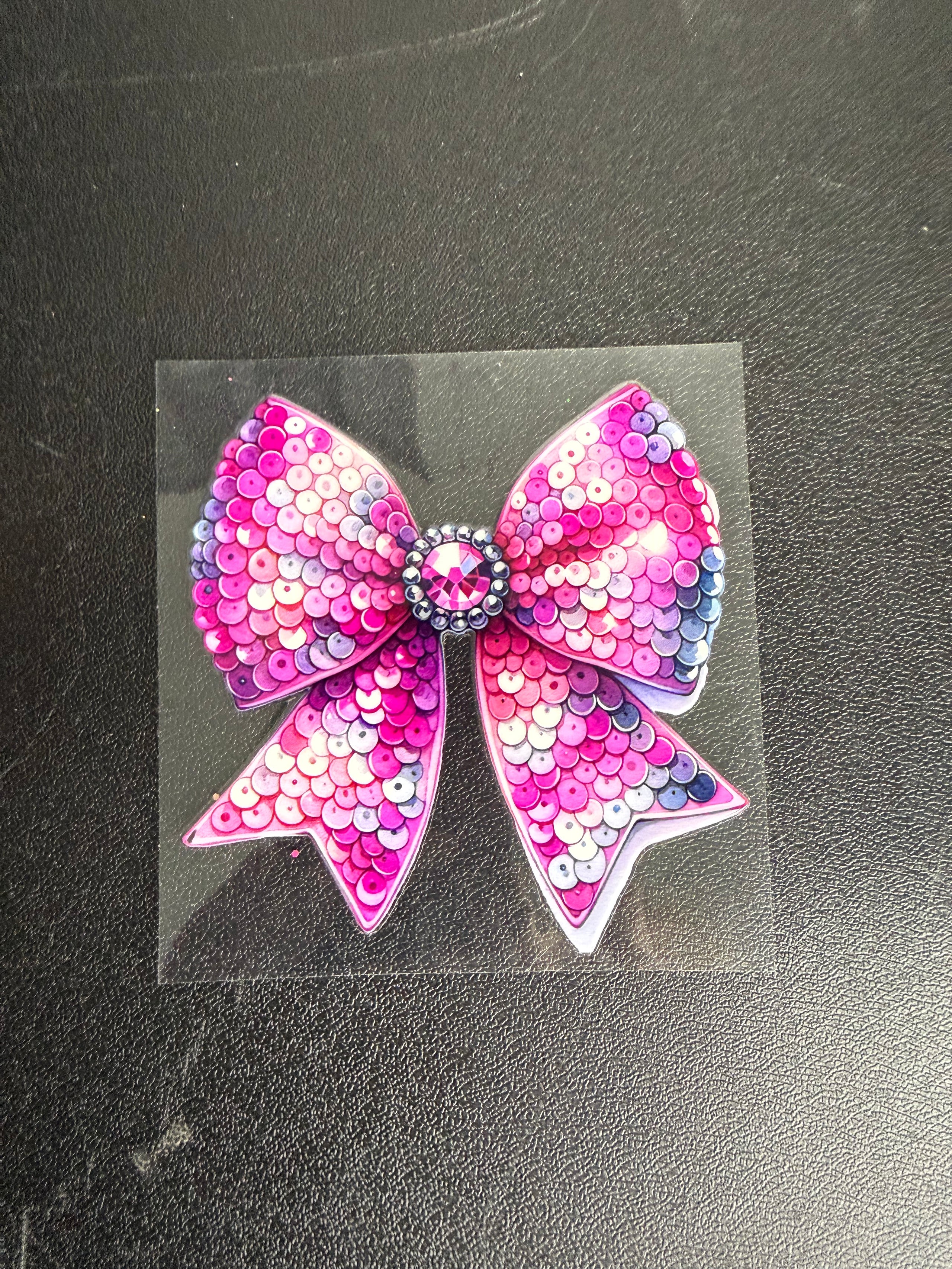 Sequin bow