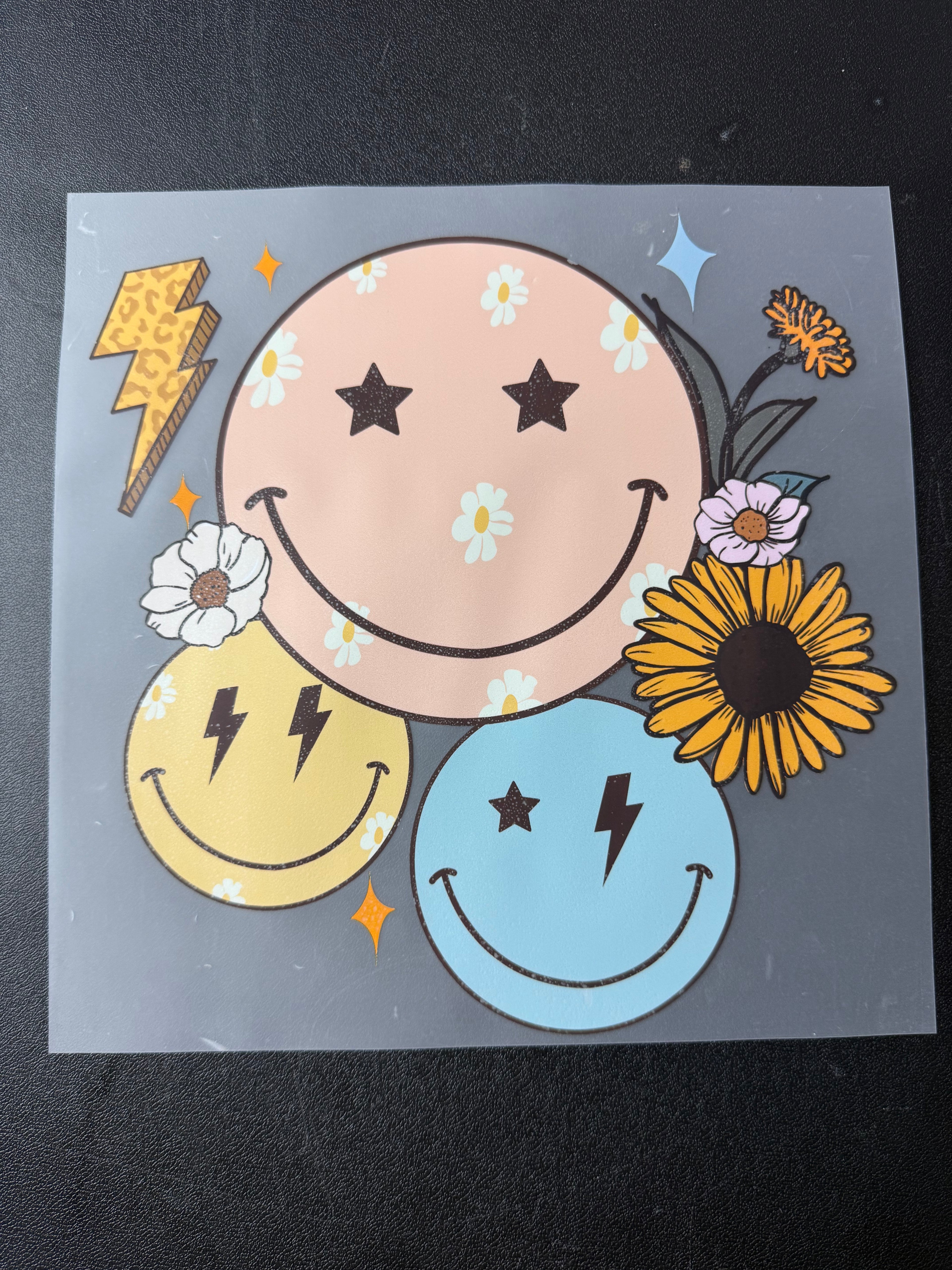 Floral smiley