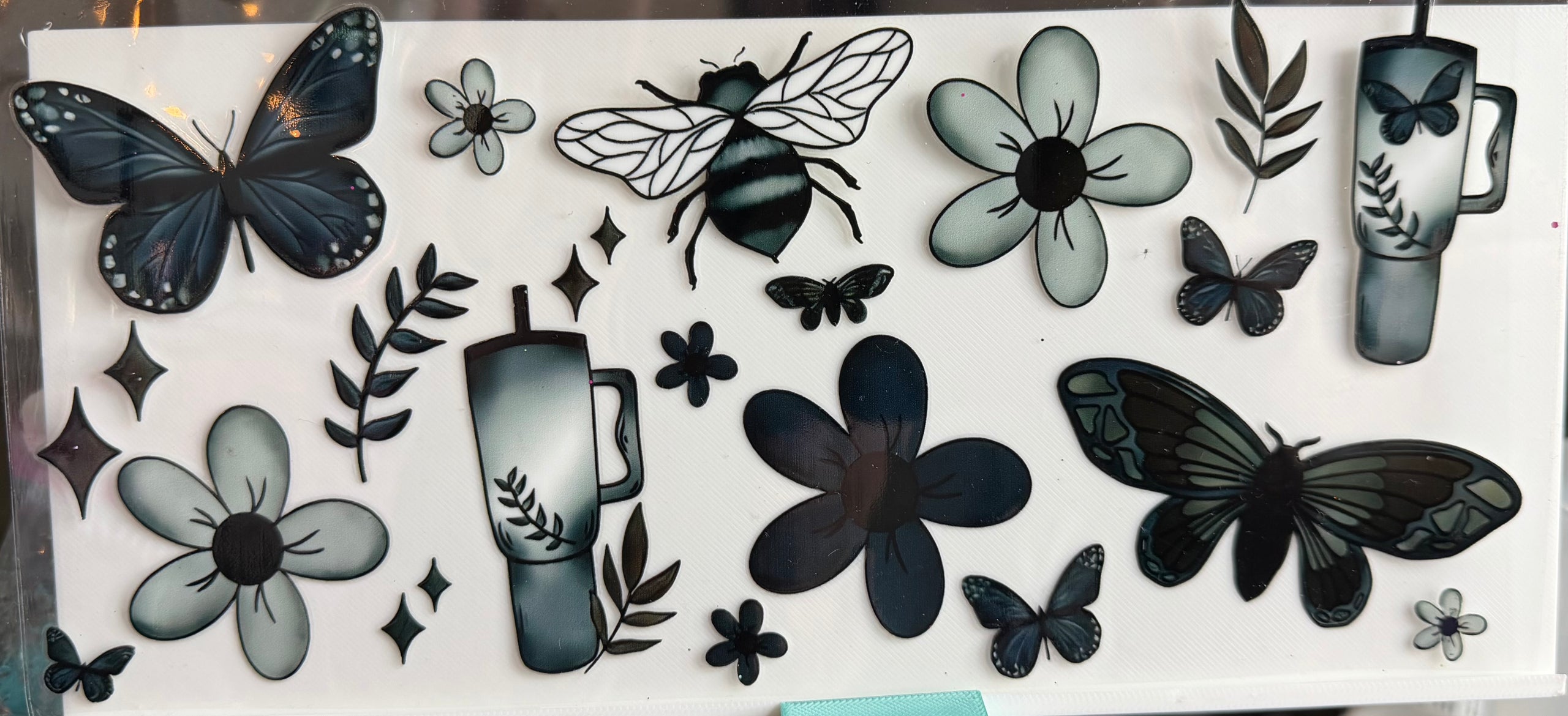Moths bees and flowers