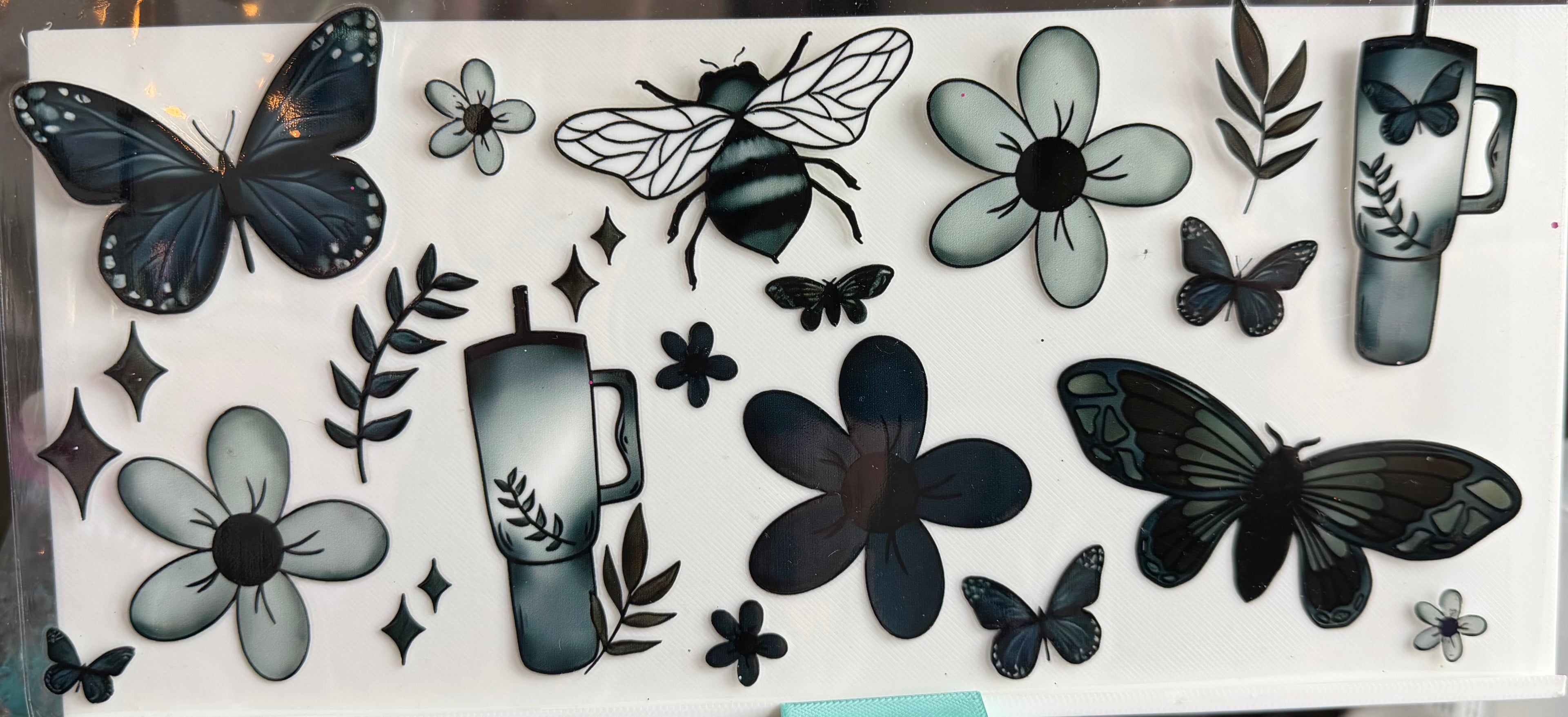Moths bees and flowers