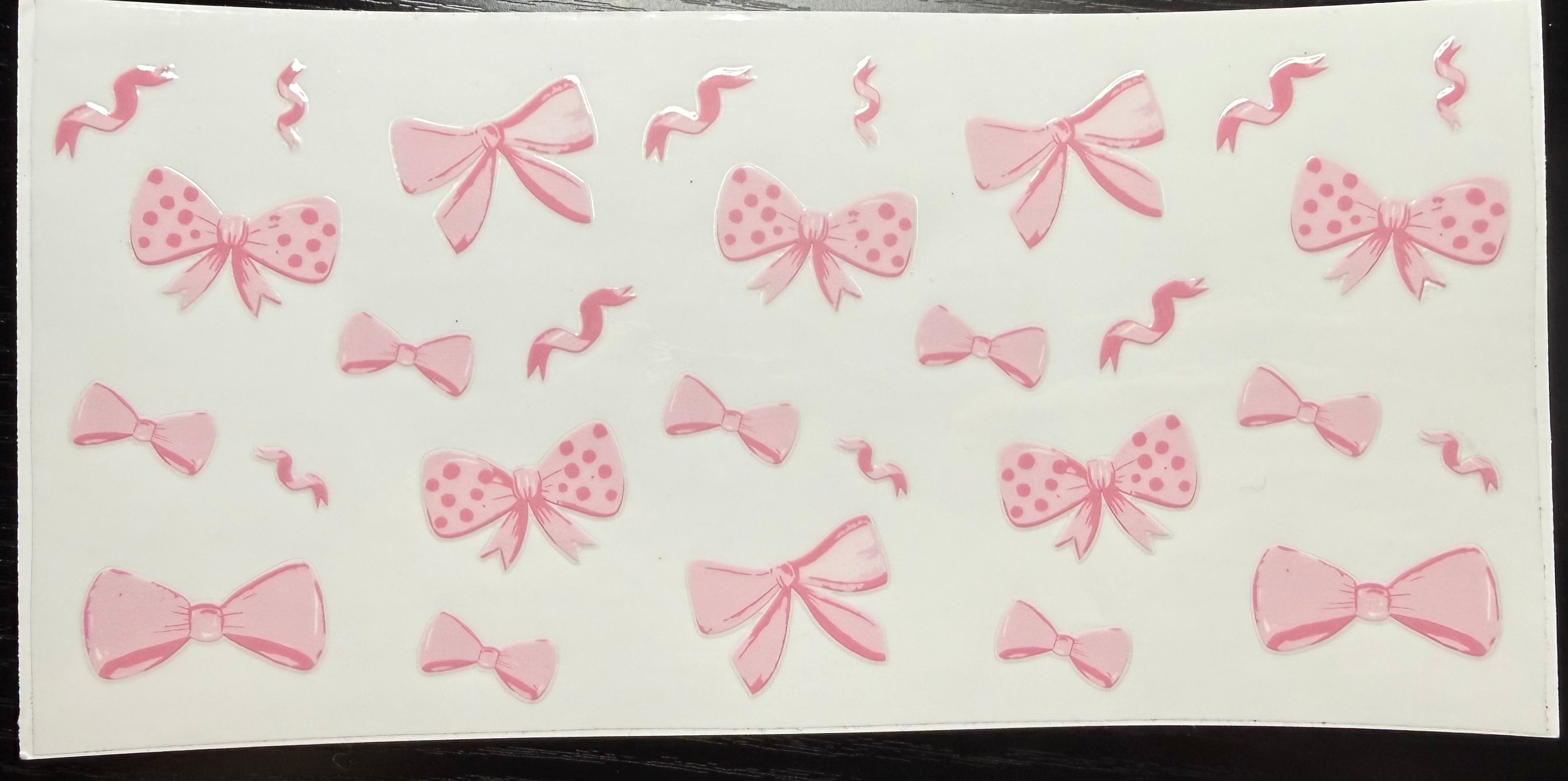 Confetti and bows