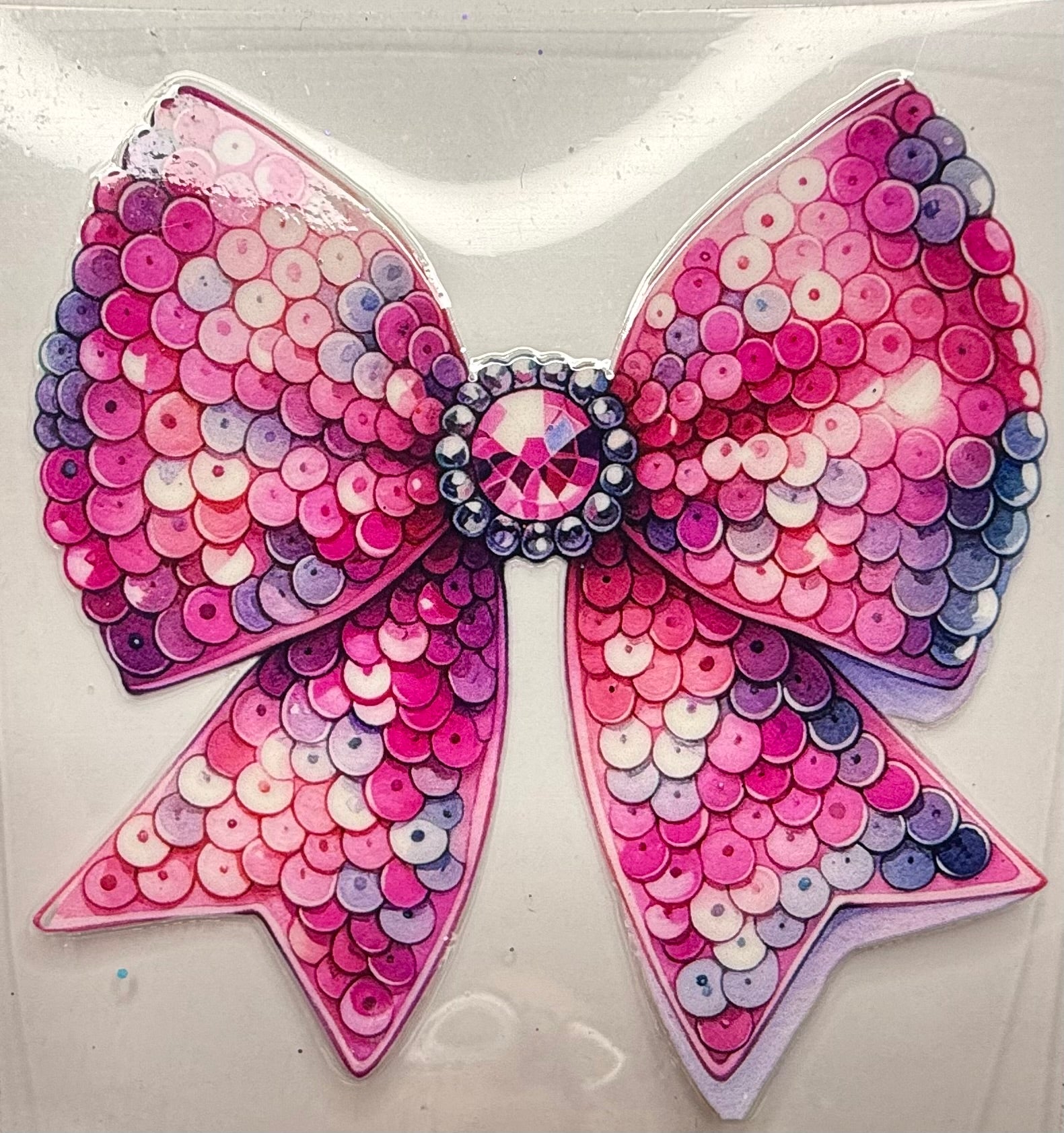 Sequin bow