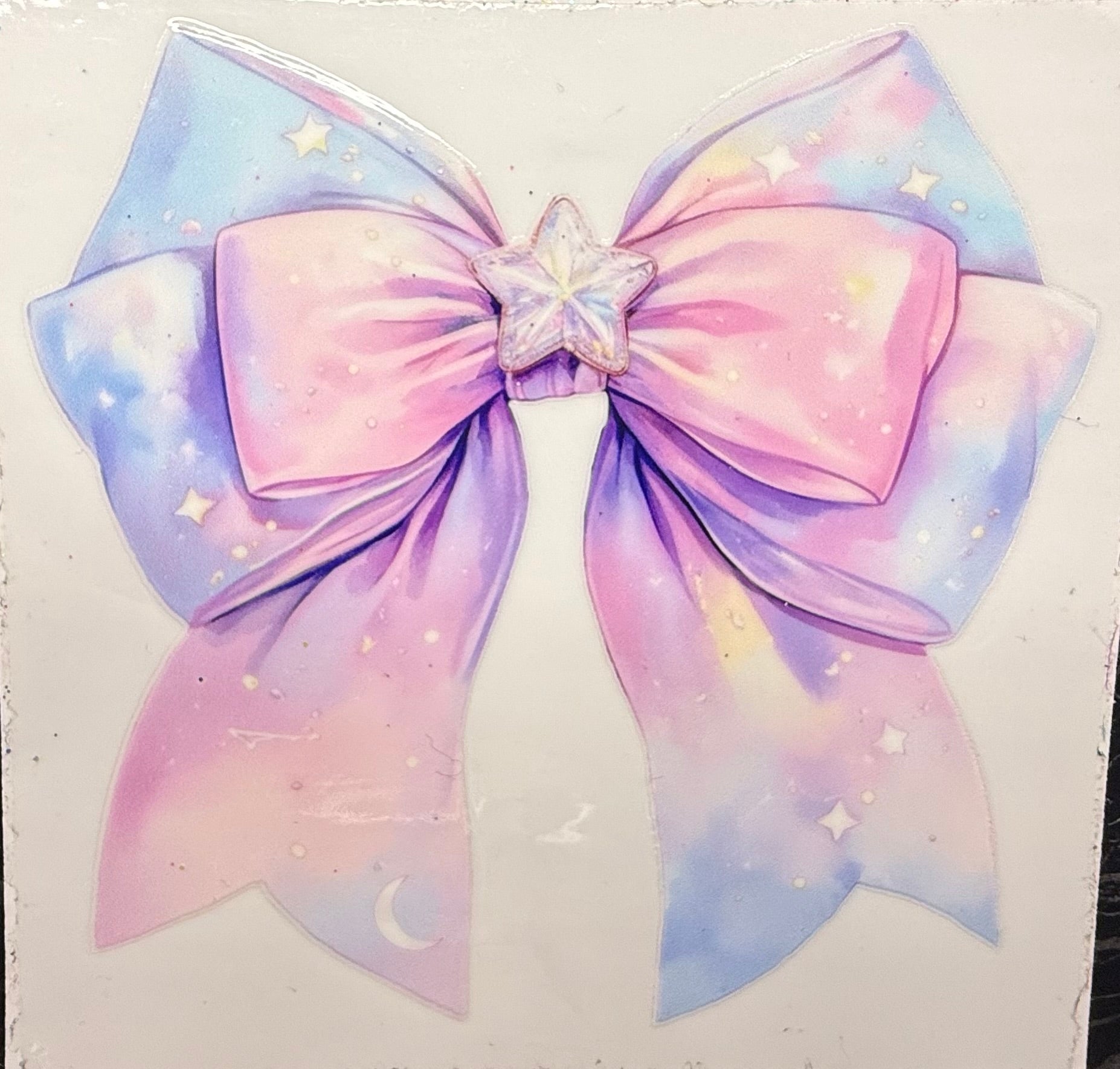 Pastel bow