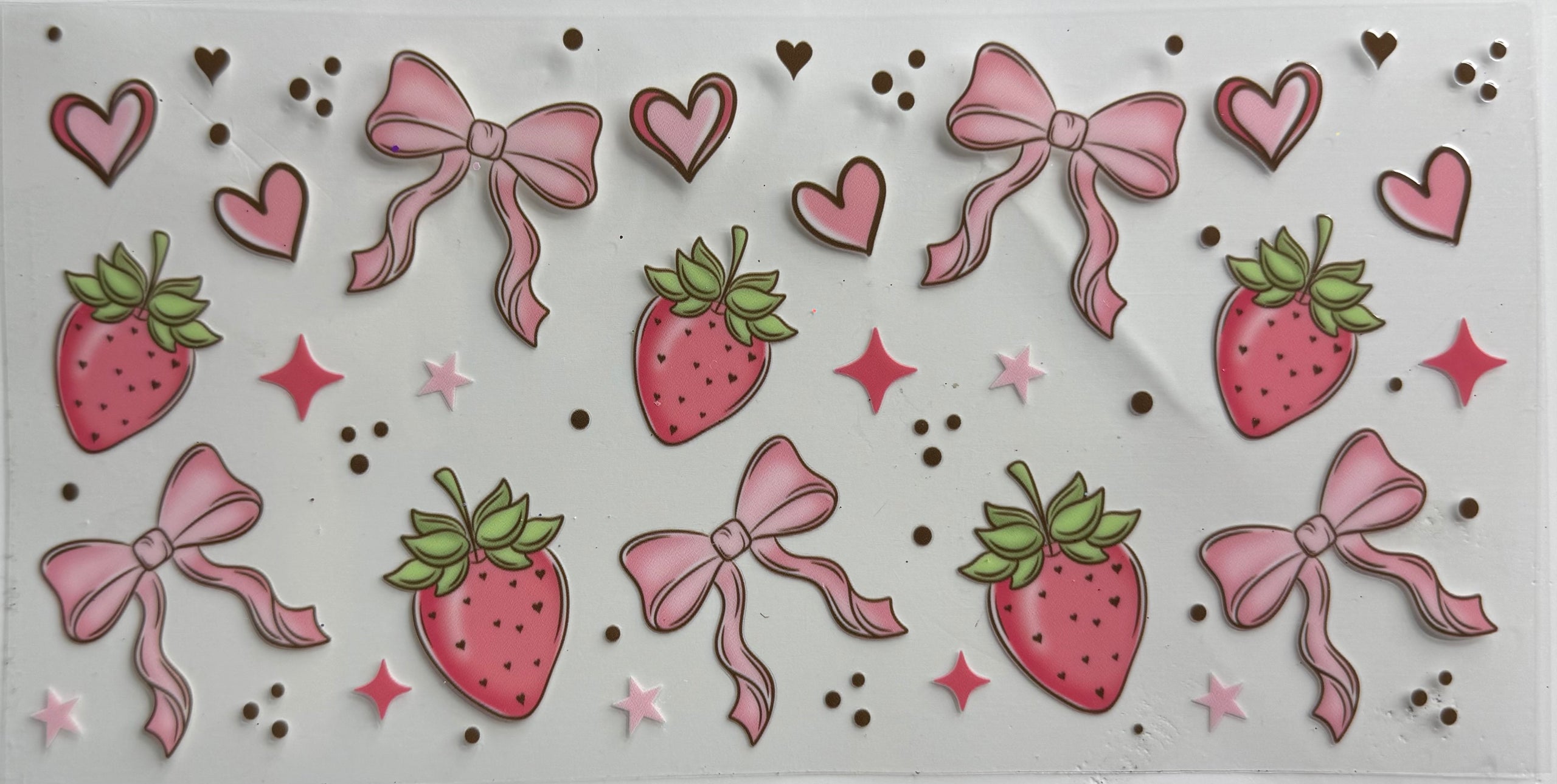 Strawberry and bows