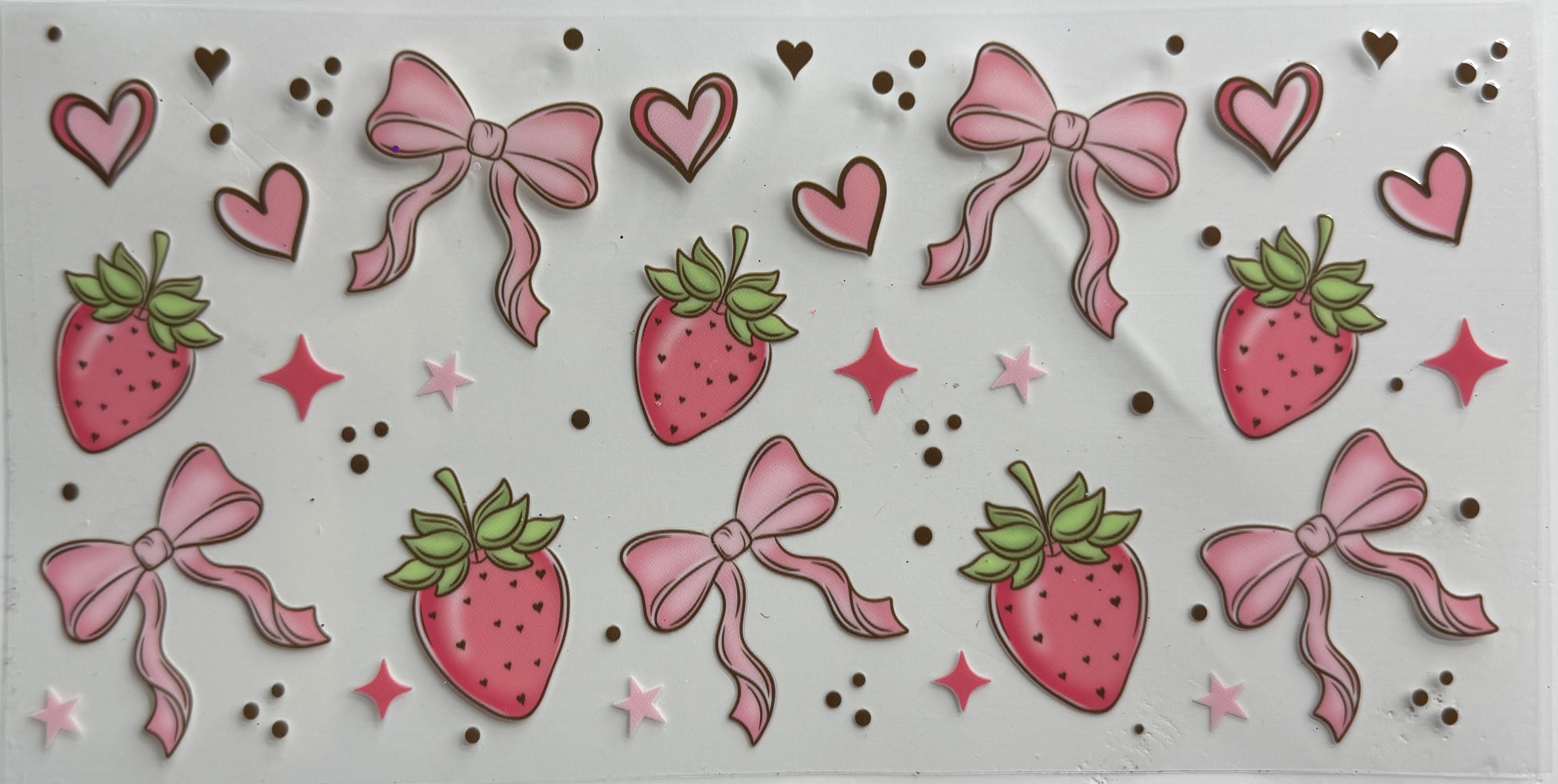 Strawberry and bows