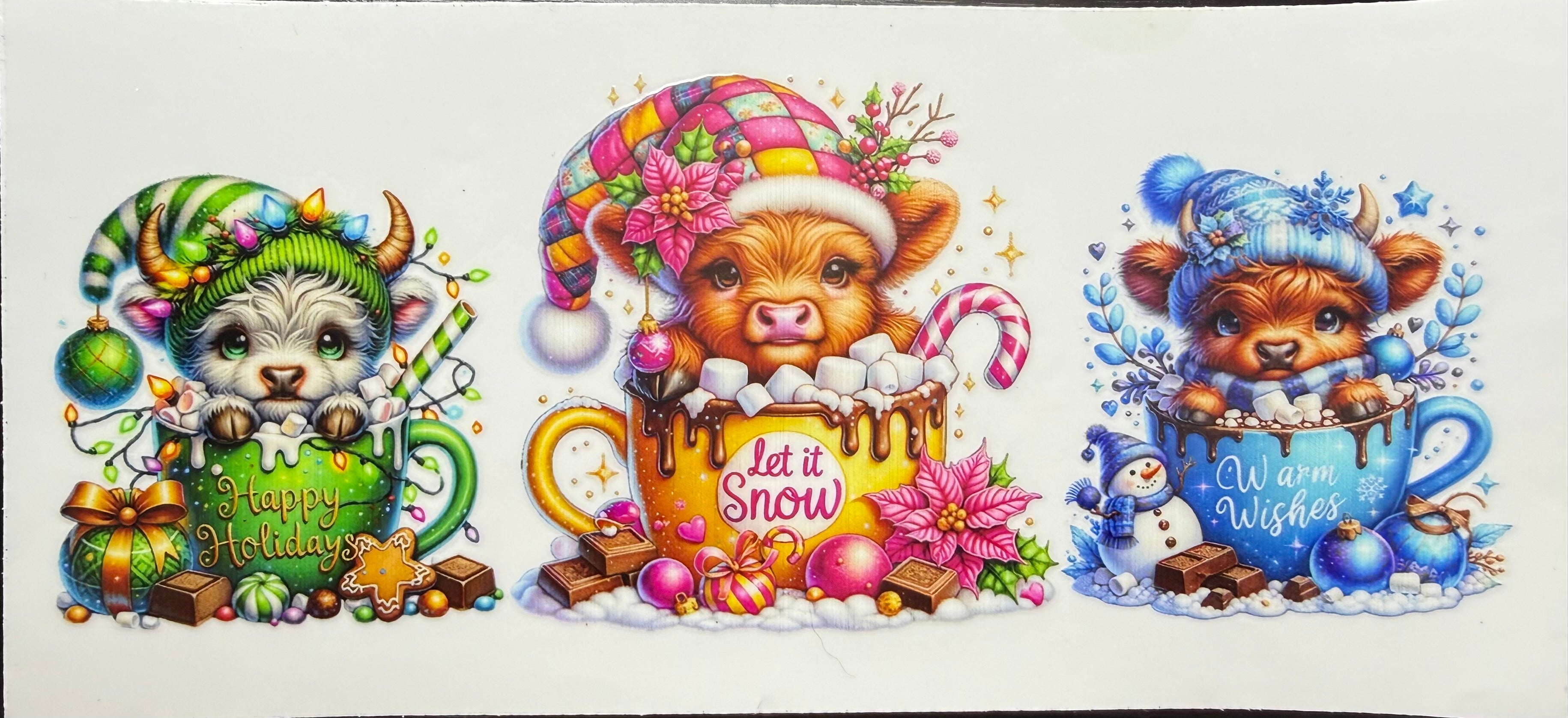 Let it snow cow