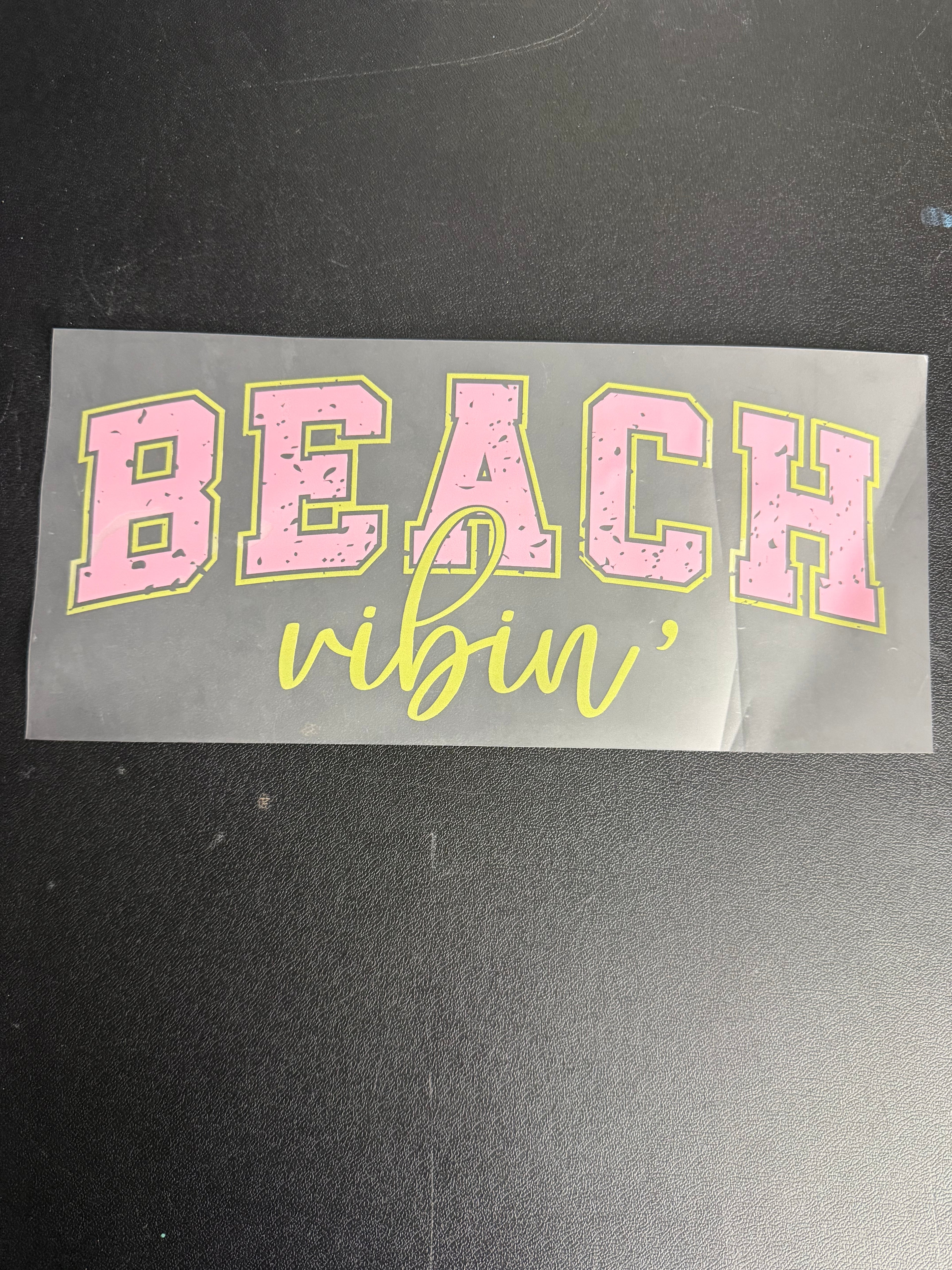 Beach vibin
