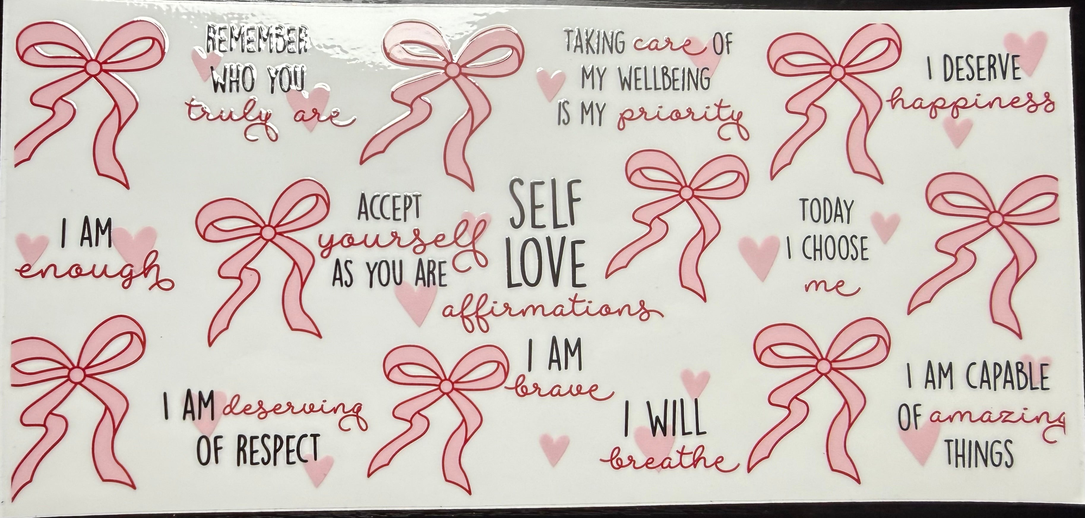 Self love affirmations